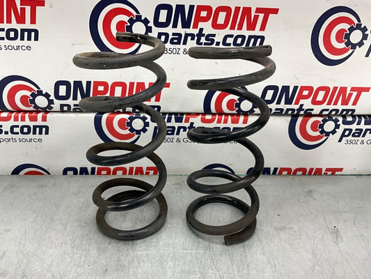 2004 Nissan Z33 350Z Rear Suspension Red Dot Coil Springs OEM 14BALFI - On Point Parts Inc