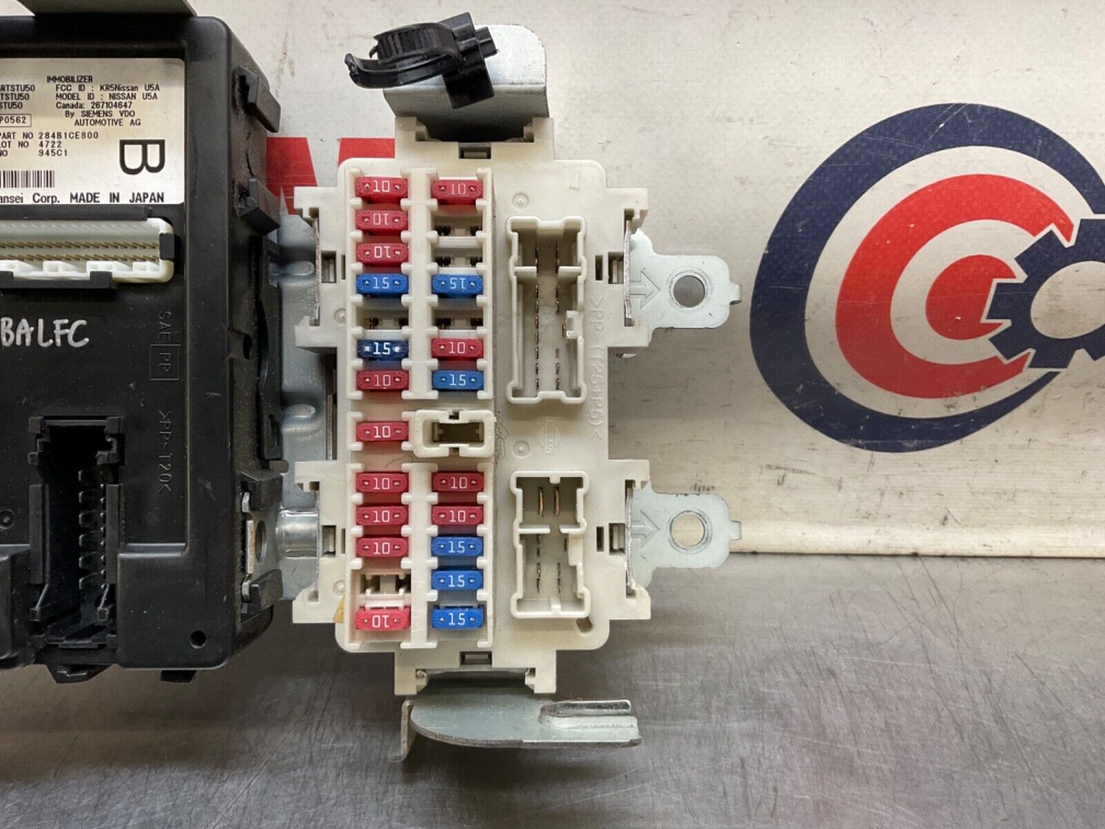 2004 Nissan Z33 350Z BCM Body Control Module Unit 284B1CE800 OEM 14BALFC - On Point Parts Inc