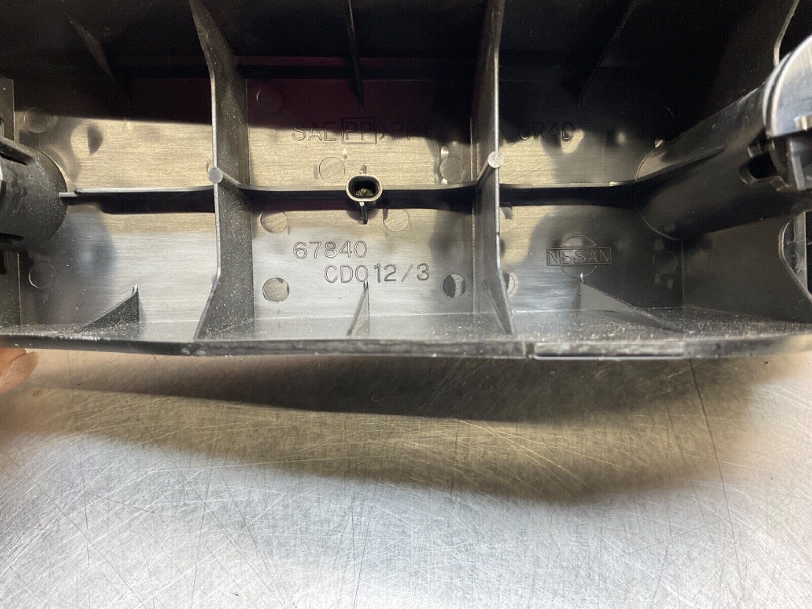 2004 Nissan Z33 350Z Dead Pedal Foot Rest 67840 OEM 14BALFC - On Point Parts Inc