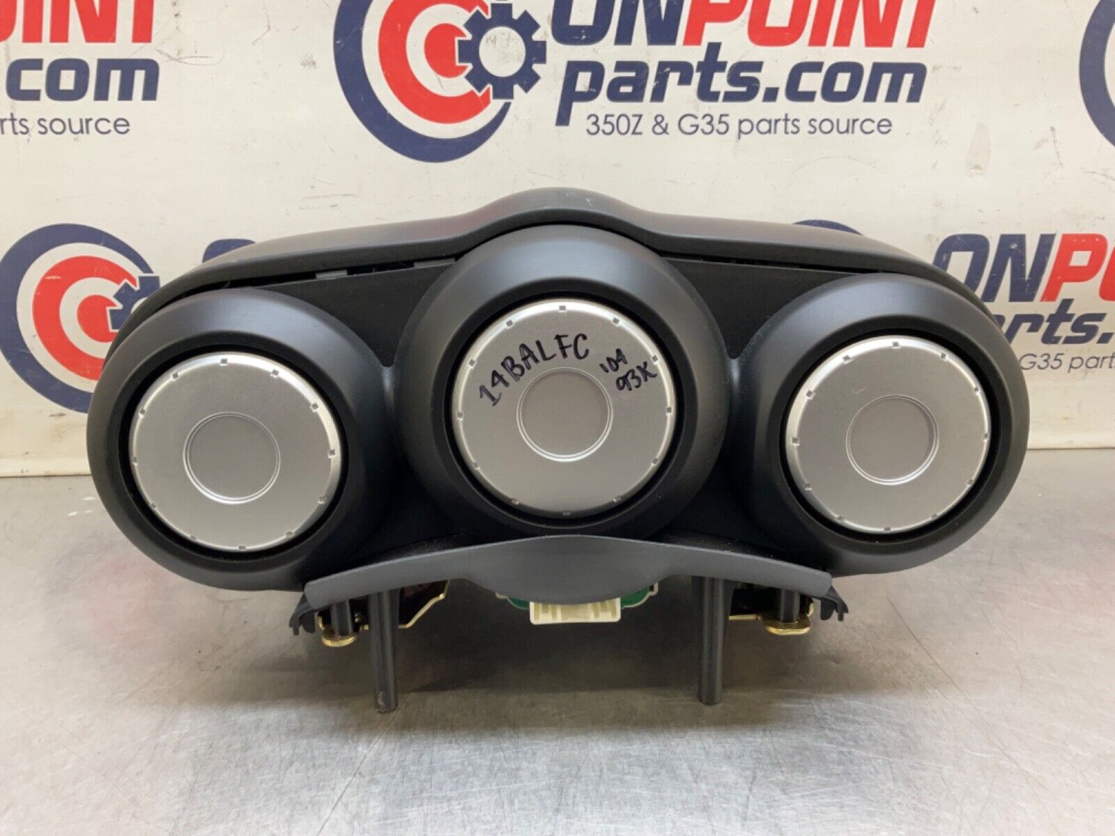 2004 Nissan Z33 350Z Speedometer Instrument Gauge Cluster 93k AT OEM 14BALFC - On Point Parts Inc