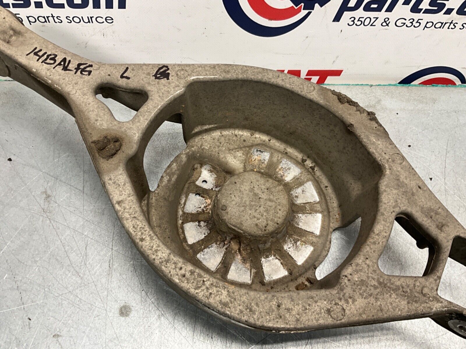 2004 Nissan Z33 350Z Driver Left Rear Spring Bucket OEM 14BALFG - On Point Parts Inc