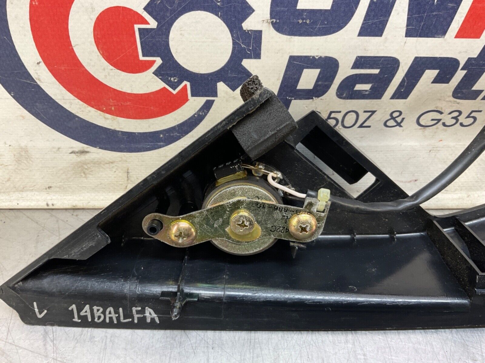 2004 Nissan Z33 350Z Driver Left Tweeter Speaker Cover OEM 14BALFA - On Point Parts Inc