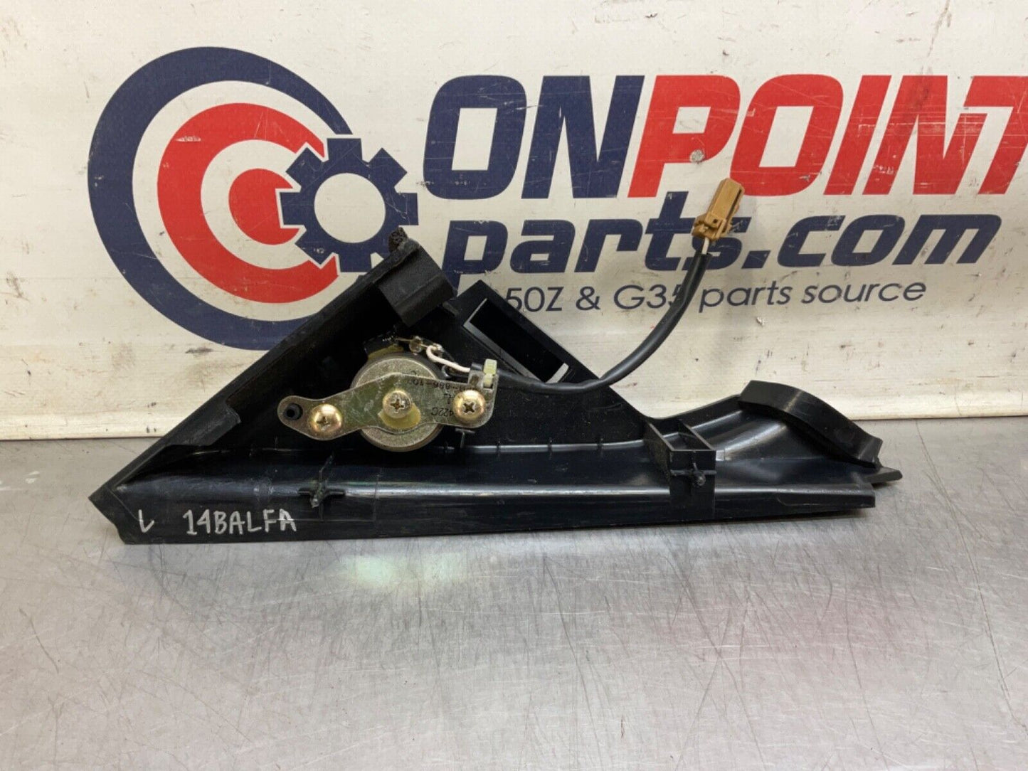 2004 Nissan Z33 350Z Driver Left Tweeter Speaker Cover OEM 14BALFA - On Point Parts Inc