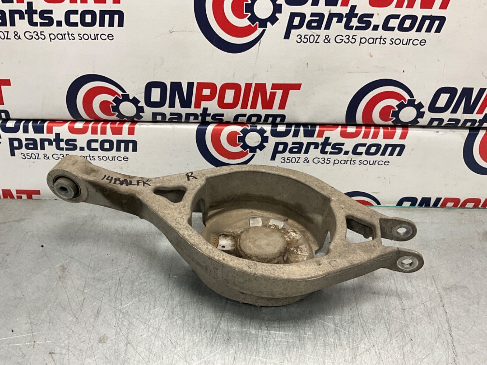 2004 Nissan Z33 350Z Passenger Right Rear Spring Bucket OEM 14BALFK - On Point Parts Inc