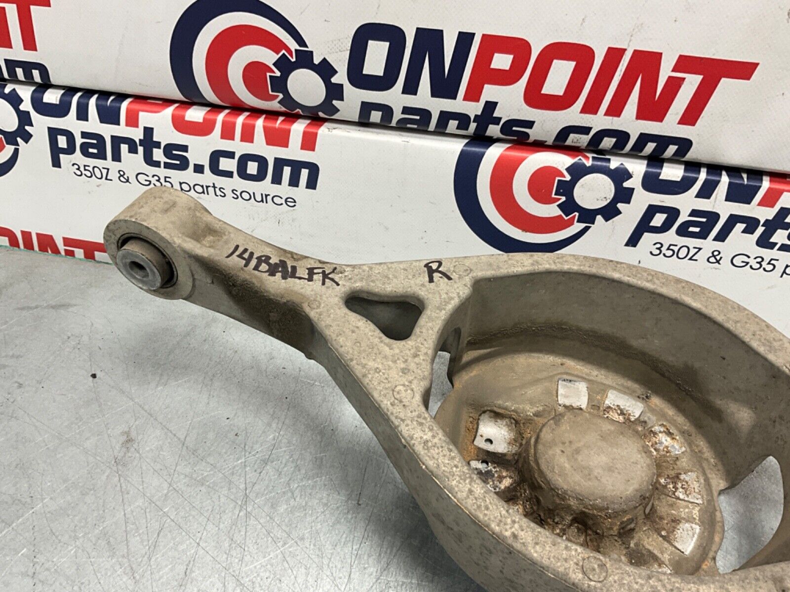 2004 Nissan Z33 350Z Passenger Right Rear Spring Bucket OEM 14BALFK - On Point Parts Inc