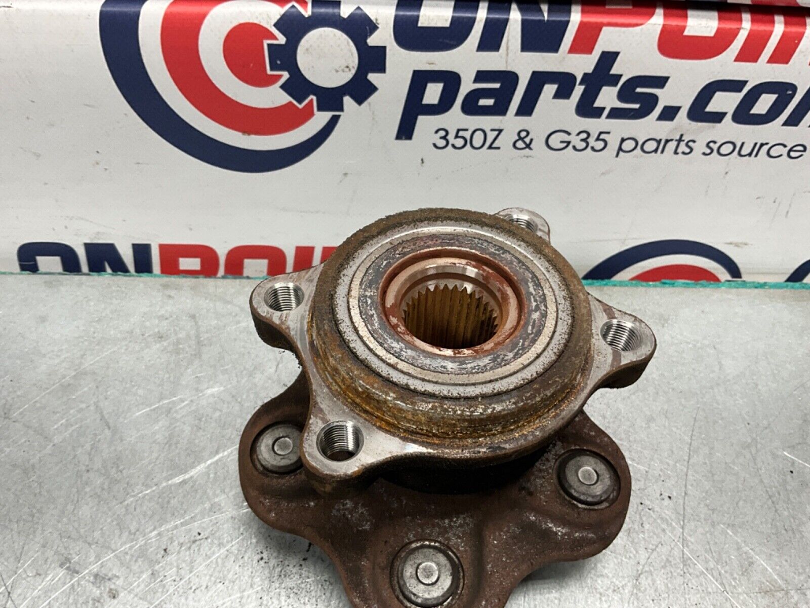 2004 Nissan Z33 350Z Passenger Right Rear Wheel Hub Bearing OEM 14BALFK - On Point Parts Inc
