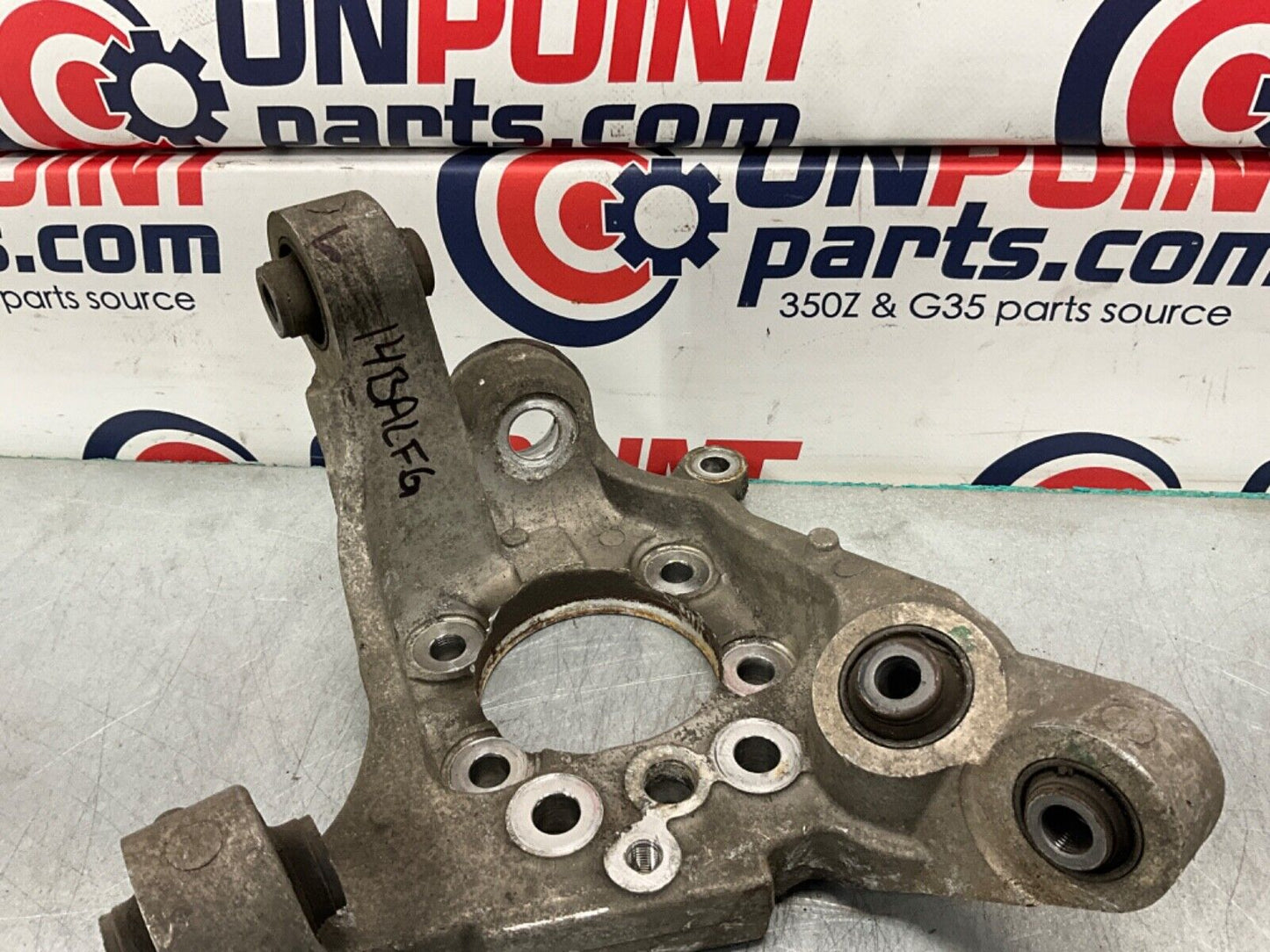 2004 Nissan 350Z Driver Left Rear Suspension Knuckle Axle Housing OEM 14BALFG - On Point Parts Inc