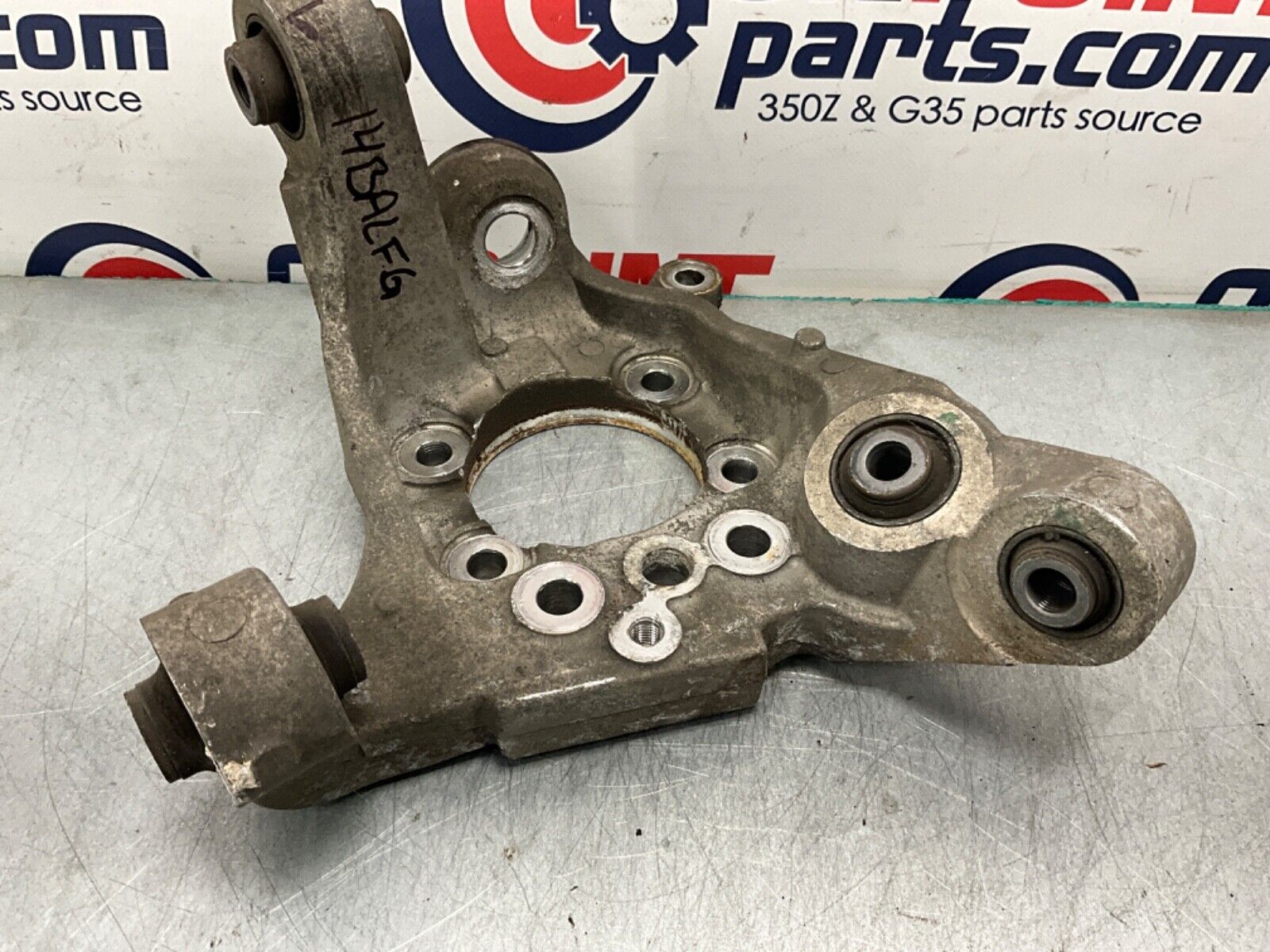 2004 Nissan 350Z Driver Left Rear Suspension Knuckle Axle Housing OEM 14BALFG - On Point Parts Inc