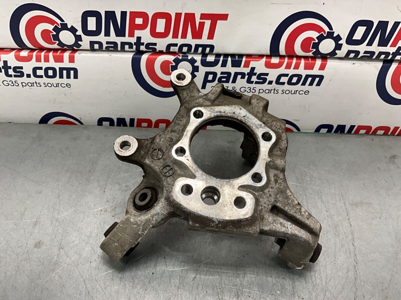 2004 Nissan 350Z Driver Left Rear Suspension Knuckle Axle Housing OEM 14BALFG - On Point Parts Inc