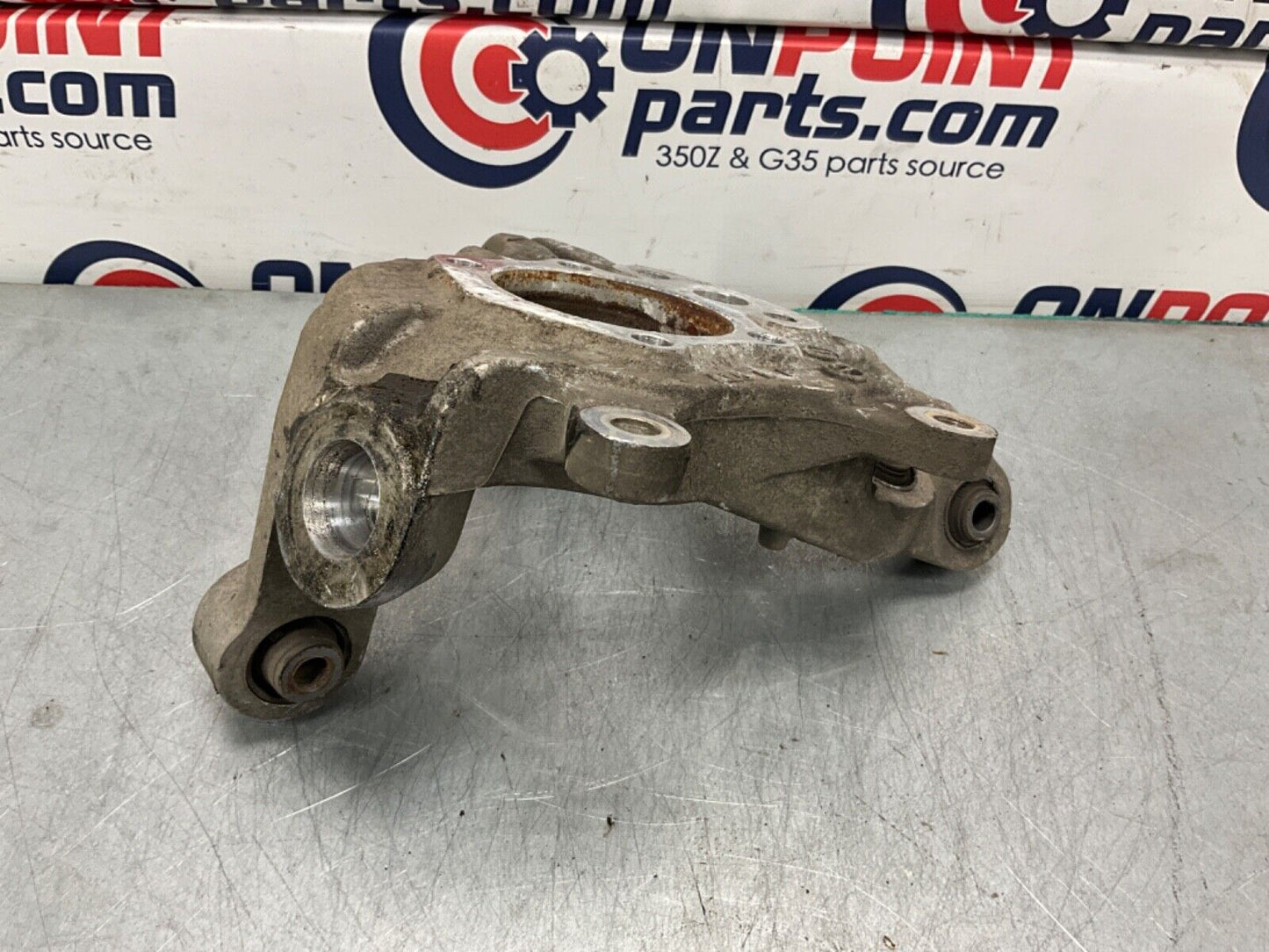 2004 Nissan 350Z Driver Left Rear Suspension Knuckle Axle Housing OEM 14BALFG - On Point Parts Inc