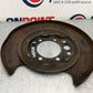 2004 Nissan 350Z Passenger Right Rear Brake Dust Shield Baffle Plate OEM 14BALFK - On Point Parts Inc