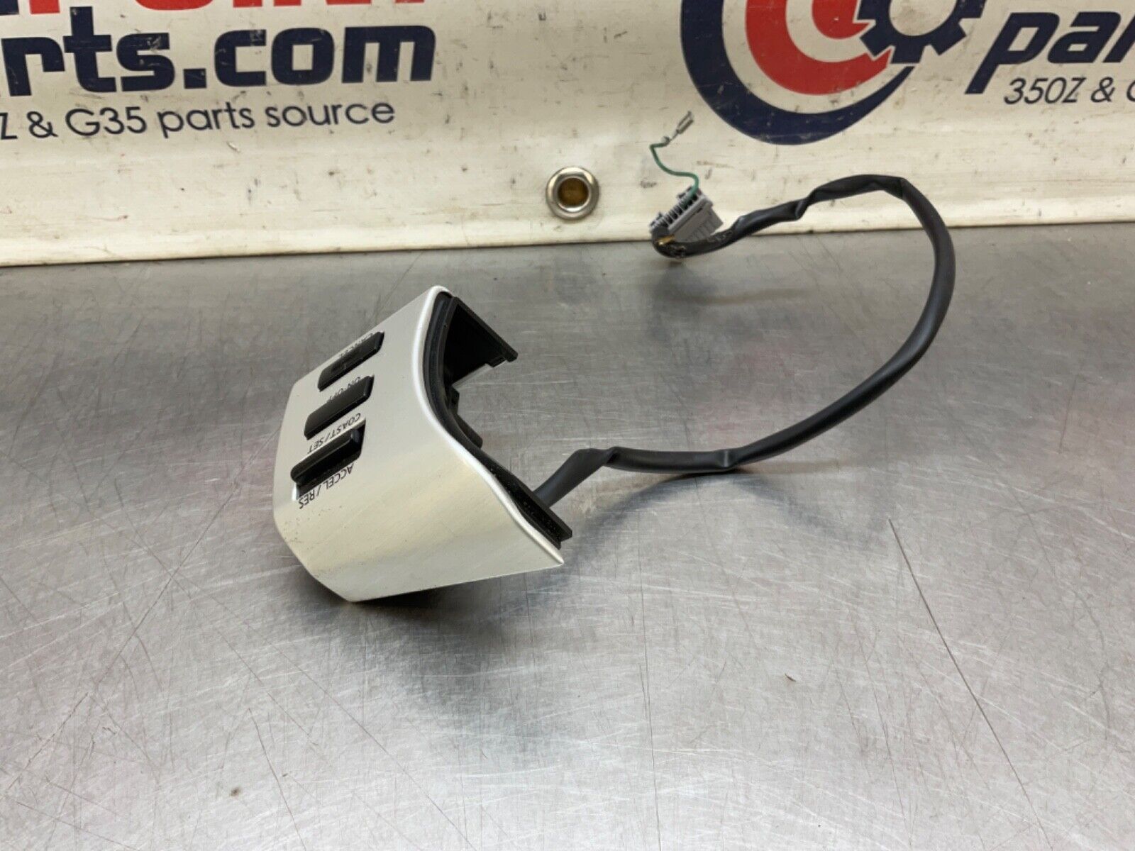 2004 Nissan Z33 350Z Steering Wheel Cruise Control Switches  OEM 14BALFA - On Point Parts Inc