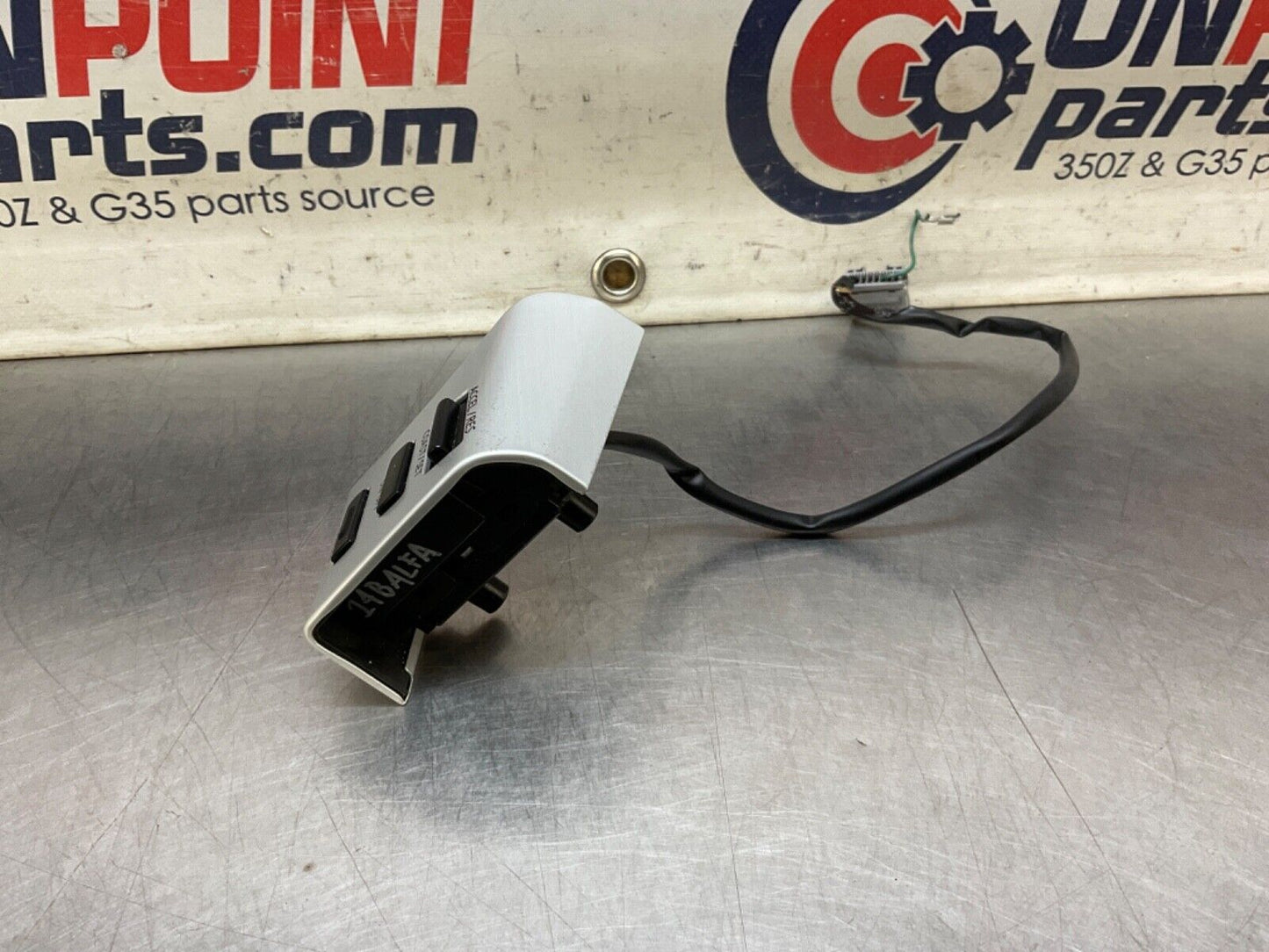 2004 Nissan Z33 350Z Steering Wheel Cruise Control Switches  OEM 14BALFA - On Point Parts Inc