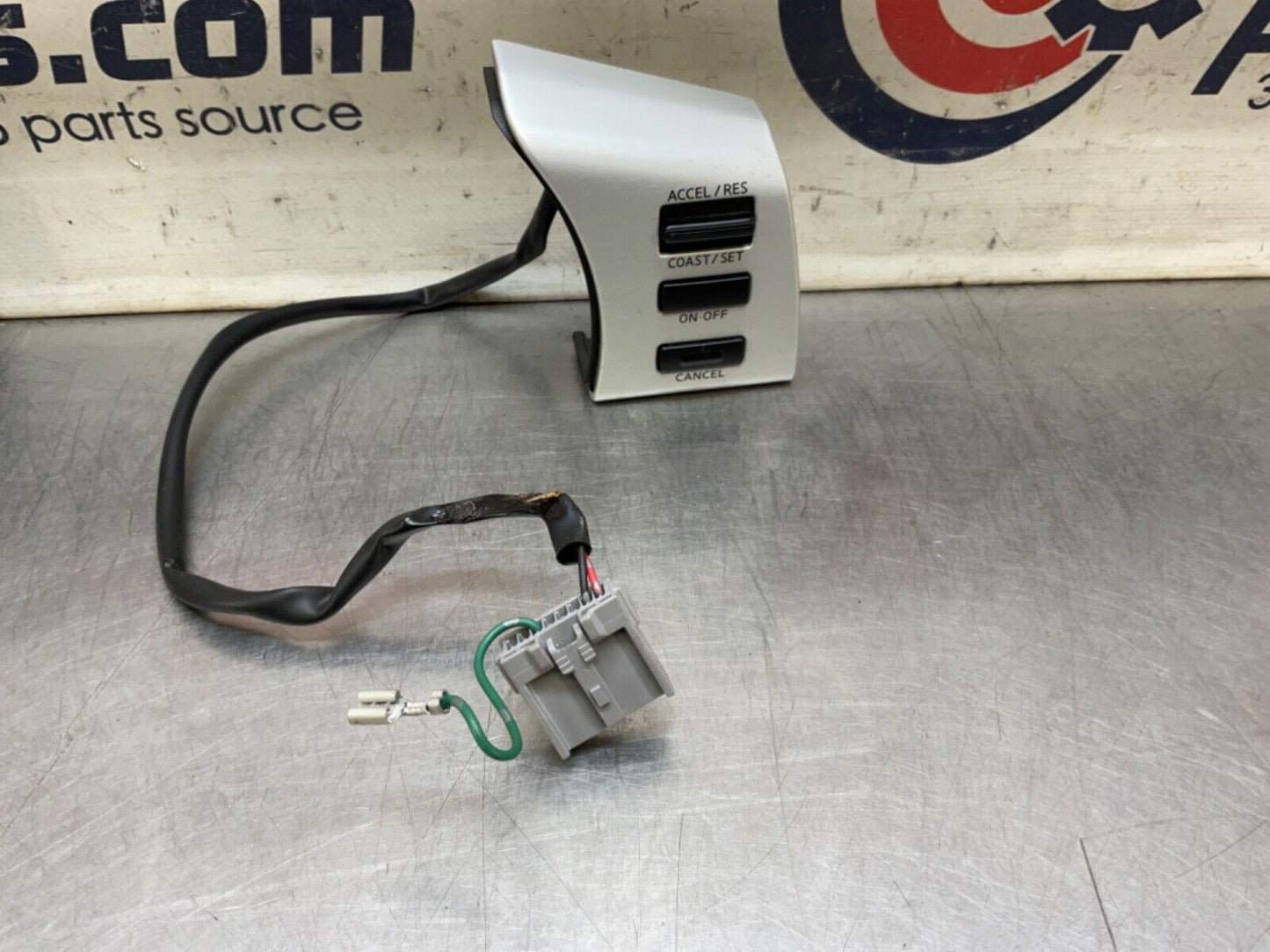 2004 Nissan Z33 350Z Steering Wheel Cruise Control Switches  OEM 14BALFA - On Point Parts Inc