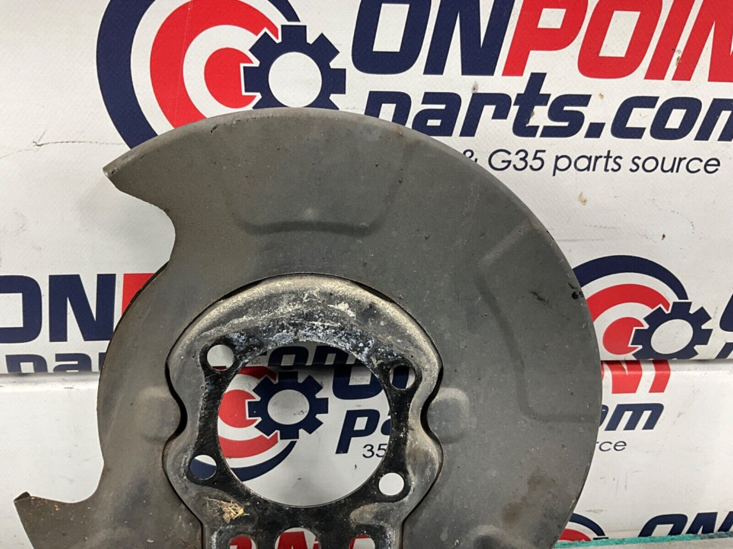 2004 Nissan Z33 350Z Driver Left Rear Brake Dust Shield Baffle Plate OEM 14BALFG - On Point Parts Inc