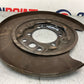 2004 Nissan Z33 350Z Driver Left Rear Brake Dust Shield Baffle Plate OEM 14BALFG - On Point Parts Inc