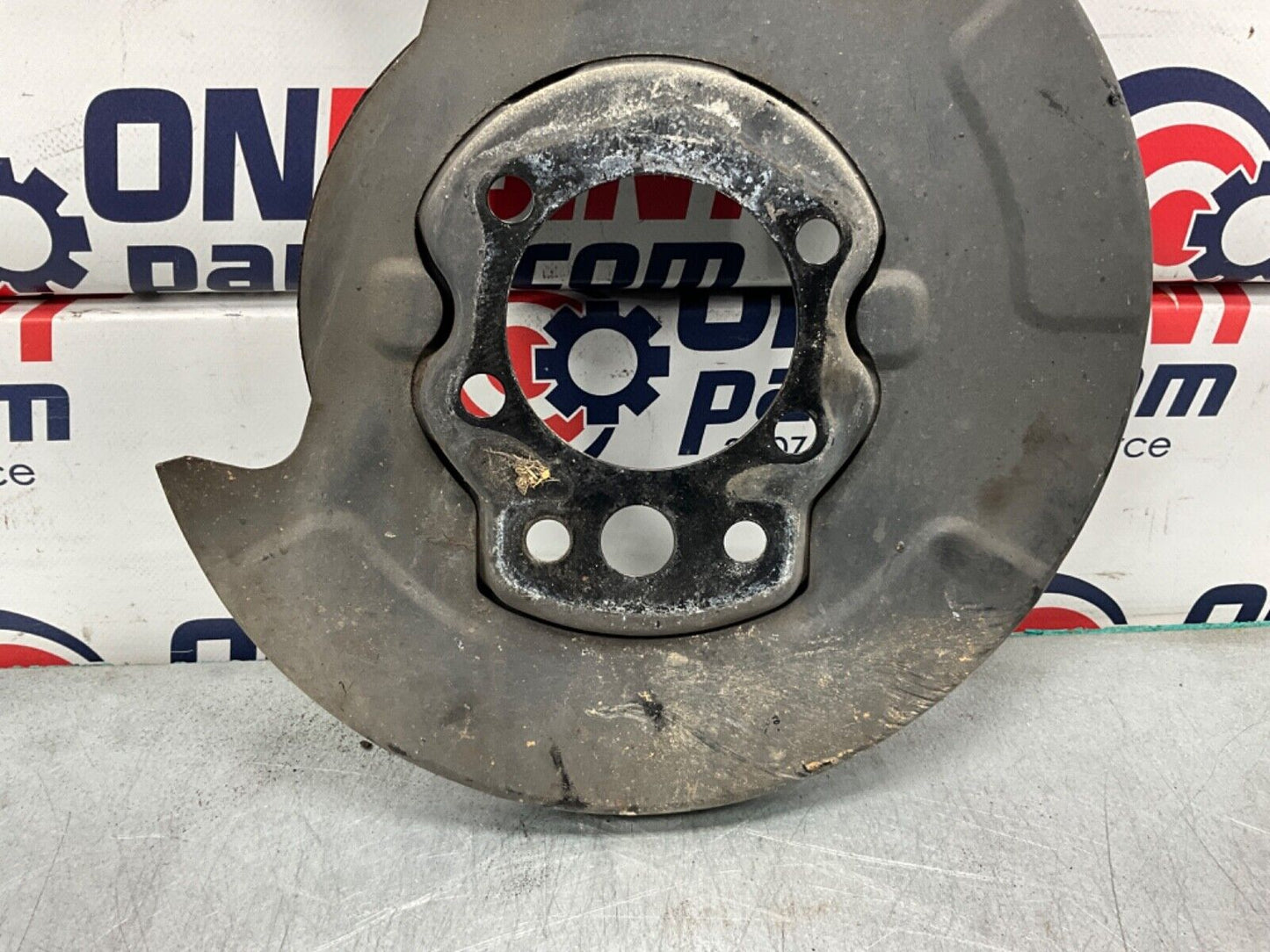 2004 Nissan Z33 350Z Driver Left Rear Brake Dust Shield Baffle Plate OEM 14BALFG - On Point Parts Inc