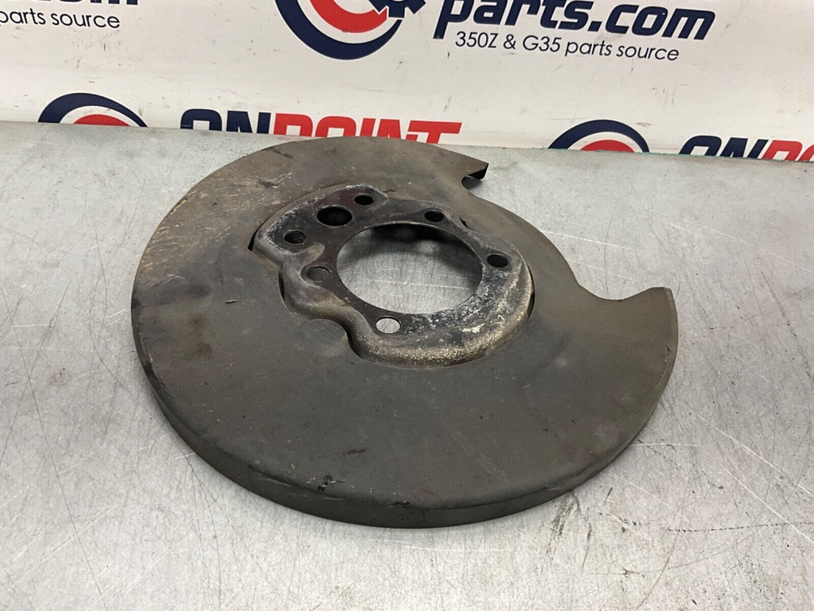 2004 Nissan Z33 350Z Driver Left Rear Brake Dust Shield Baffle Plate OEM 14BALFG - On Point Parts Inc