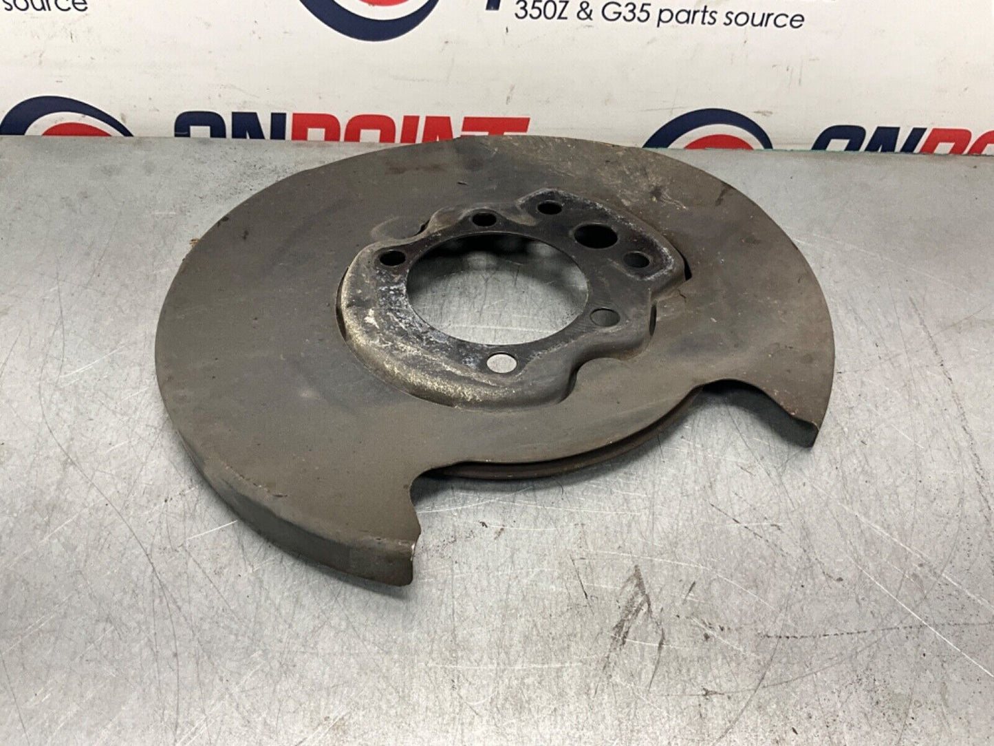 2004 Nissan Z33 350Z Driver Left Rear Brake Dust Shield Baffle Plate OEM 14BALFG - On Point Parts Inc