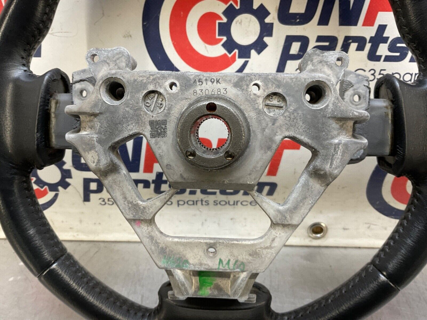 2004 Nissan Z33 350Z Leather Steering Wheel OEM 14BALFC - On Point Parts Inc