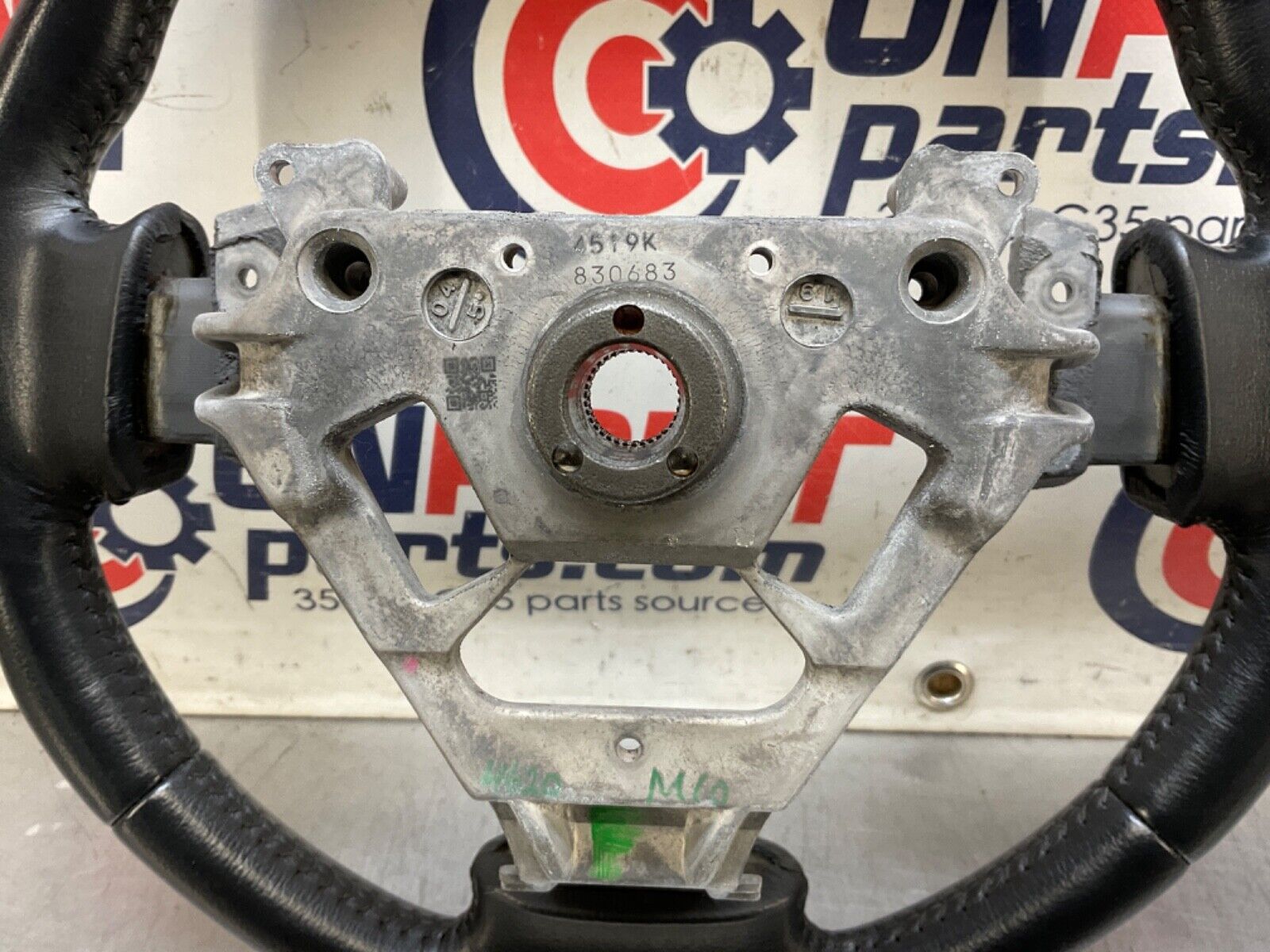 2004 Nissan Z33 350Z Leather Steering Wheel OEM 14BALFC - On Point Parts Inc