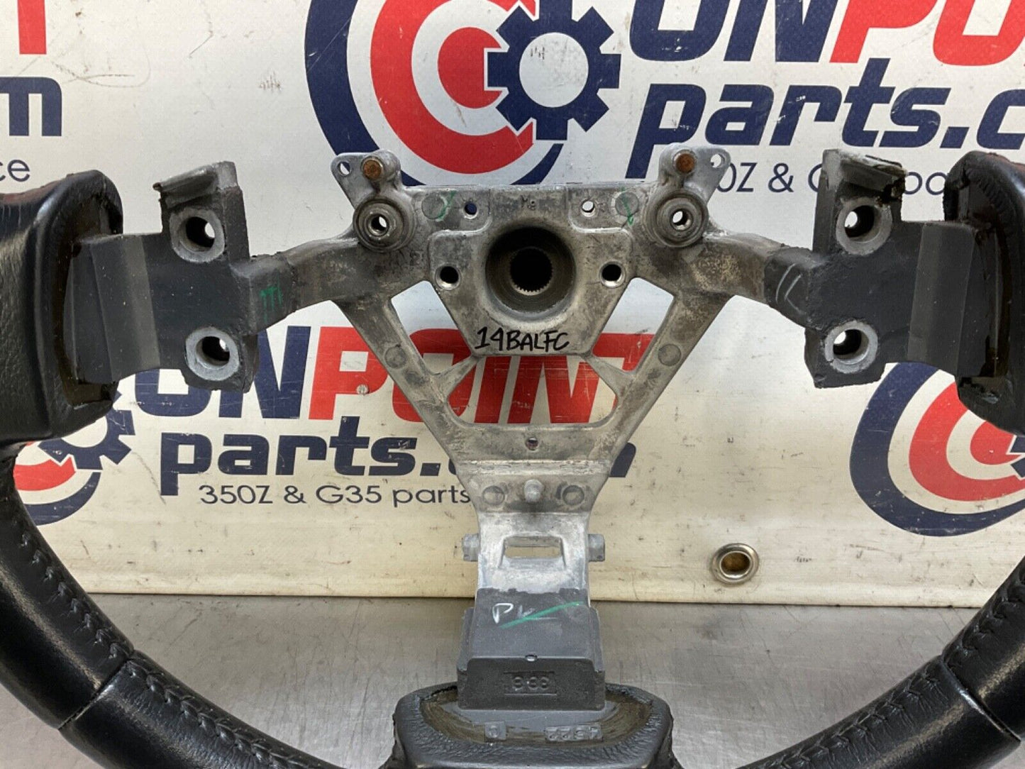 2004 Nissan Z33 350Z Leather Steering Wheel OEM 14BALFC - On Point Parts Inc