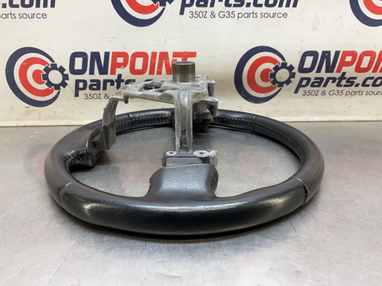 2004 Nissan Z33 350Z Leather Steering Wheel OEM 14BALFC - On Point Parts Inc