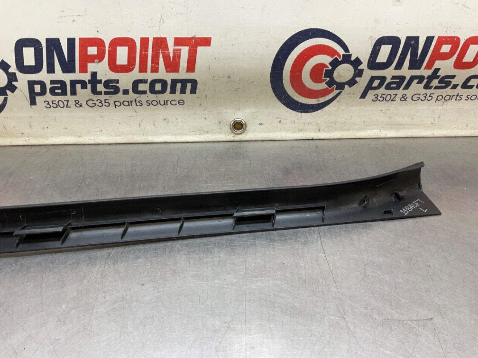 2004 Nissan Z33 350Z Driver Left Door Threshold Sill Trim 769B5  OEM 14BALF7 - On Point Parts Inc