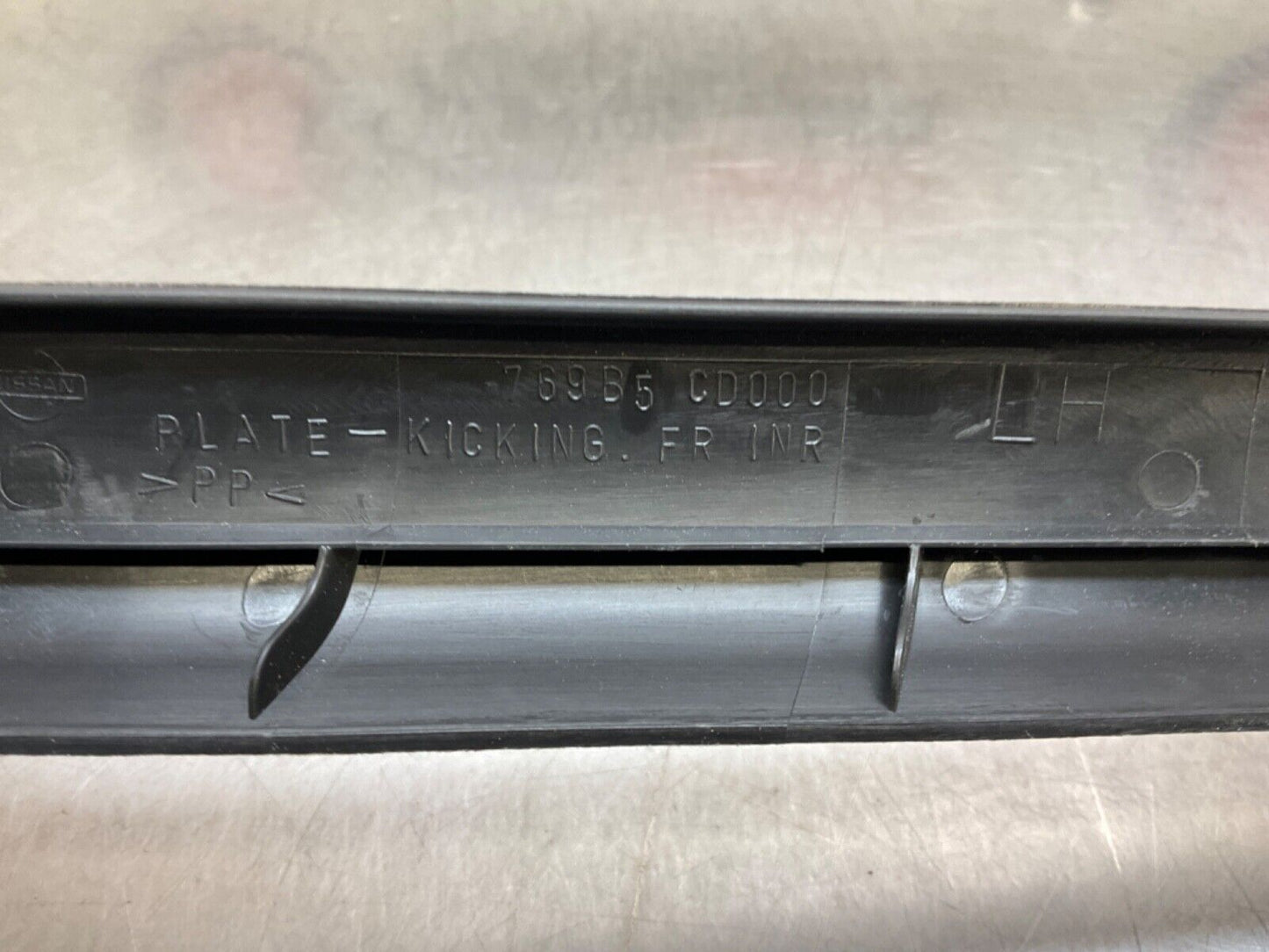2004 Nissan Z33 350Z Driver Left Door Threshold Sill Trim 769B5  OEM 14BALF7 - On Point Parts Inc