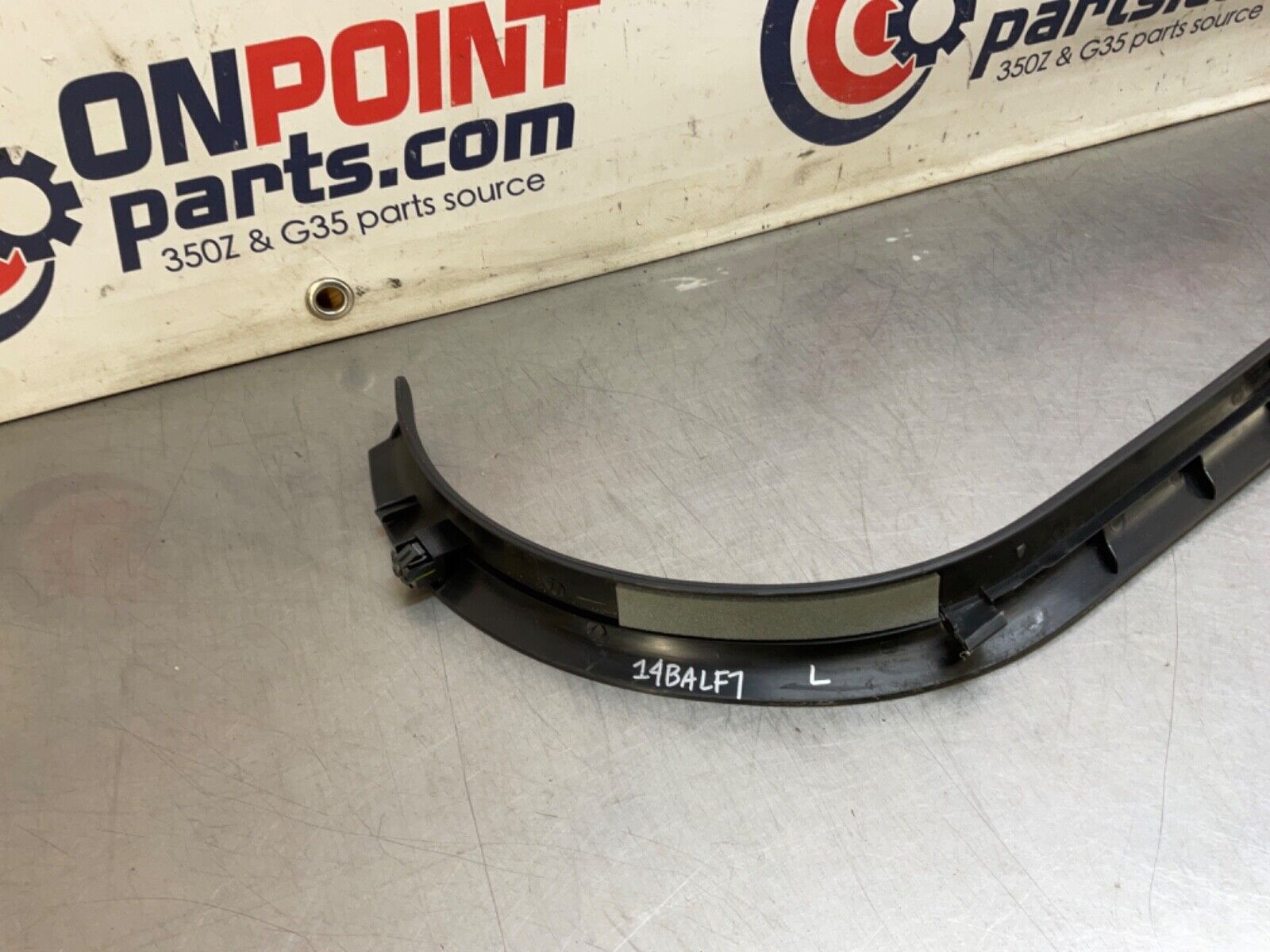 2004 Nissan Z33 350Z Driver Left Door Threshold Sill Trim 769B5  OEM 14BALF7 - On Point Parts Inc