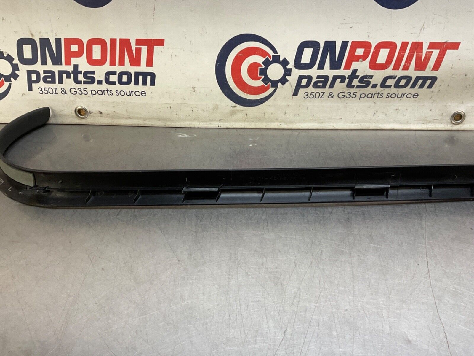 2004 Nissan Z33 350Z Driver Left Door Threshold Sill Trim 769B5  OEM 14BALF7 - On Point Parts Inc