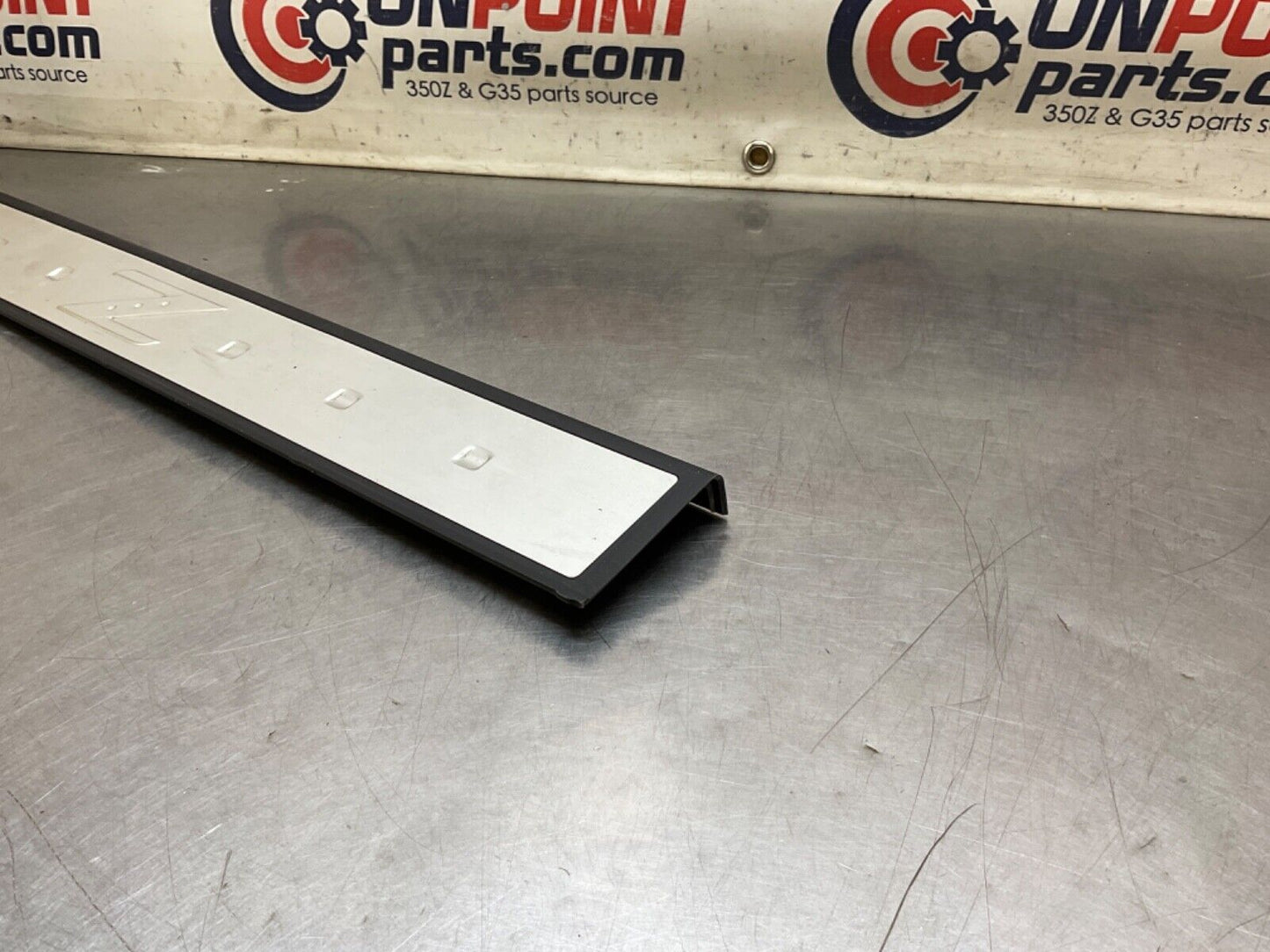 2004 Nissan Z33 350Z Driver Left Door Threshold Kick Plate Trim  OEM 14BALF7 - On Point Parts Inc