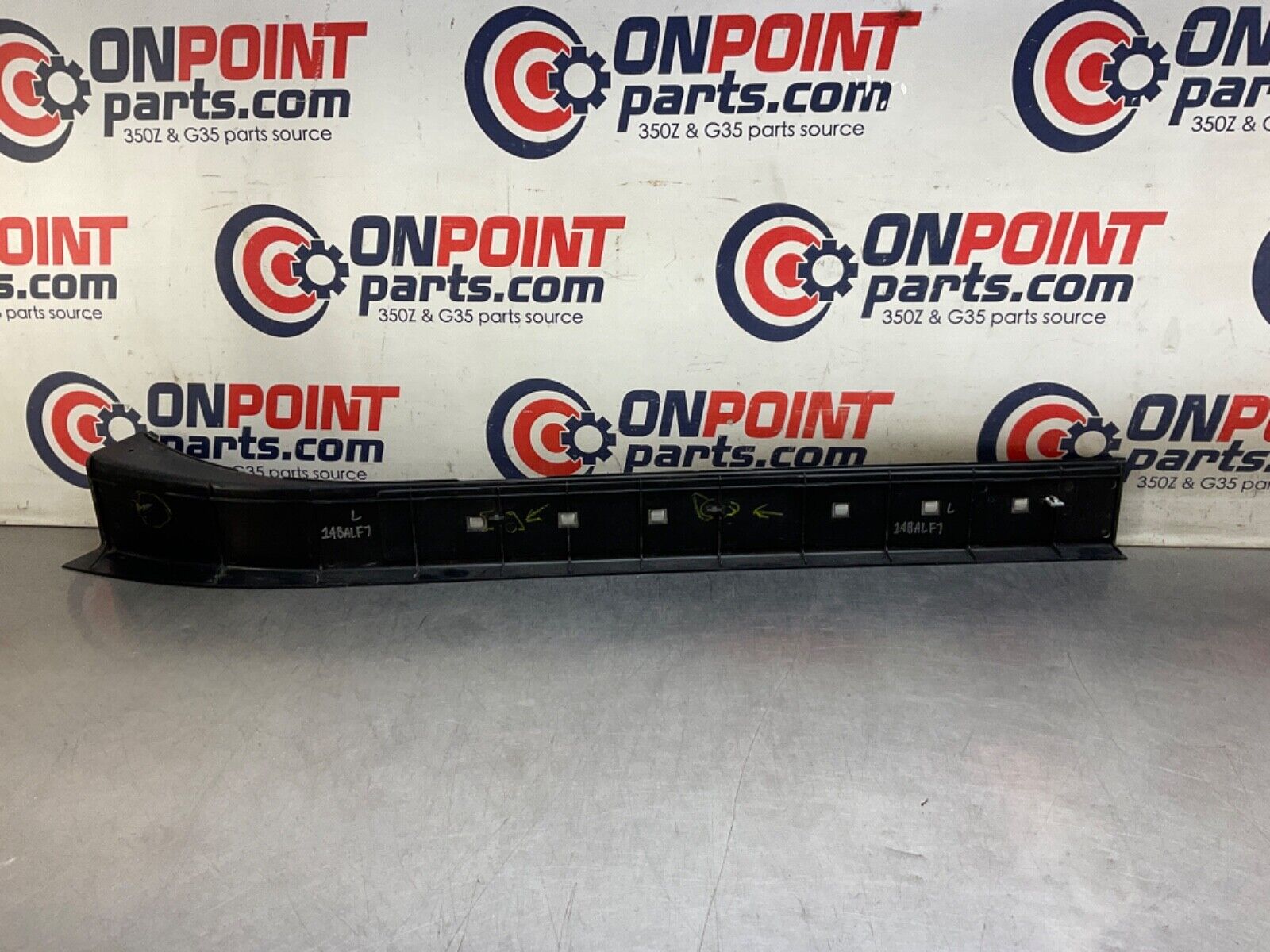 2004 Nissan Z33 350Z Driver Left Door Threshold Kick Plate Trim  OEM 14BALF7 - On Point Parts Inc