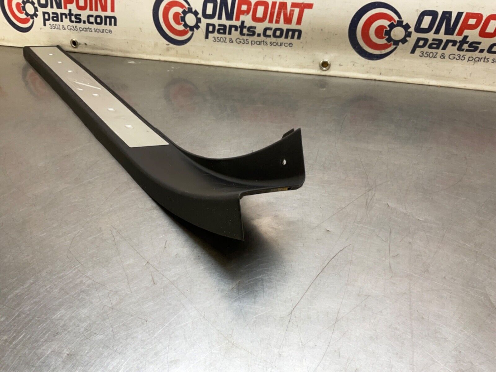 2004 Nissan Z33 350Z Driver Left Door Threshold Kick Plate Trim  OEM 14BALF7 - On Point Parts Inc