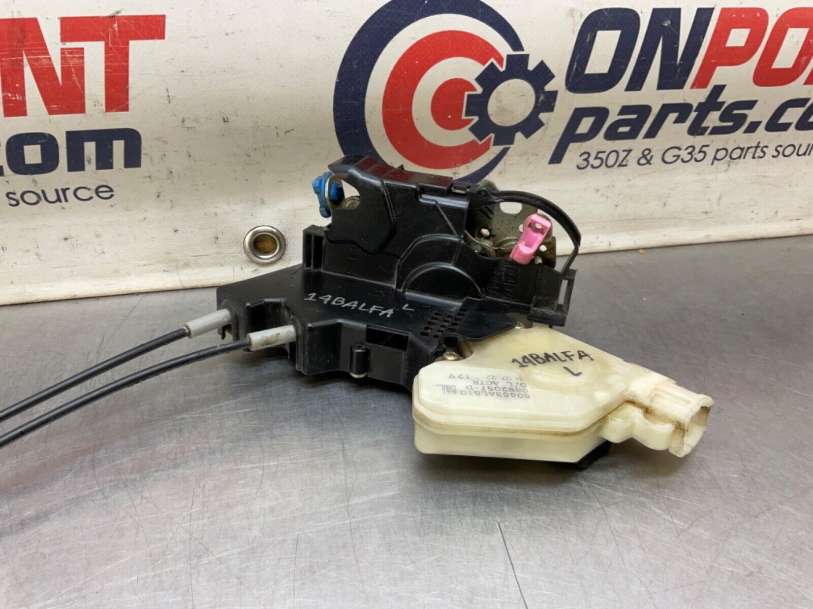 2004 Nissan Z33 350Z Driver Left Door Lock Actuator OEM 14BALFA - On Point Parts Inc