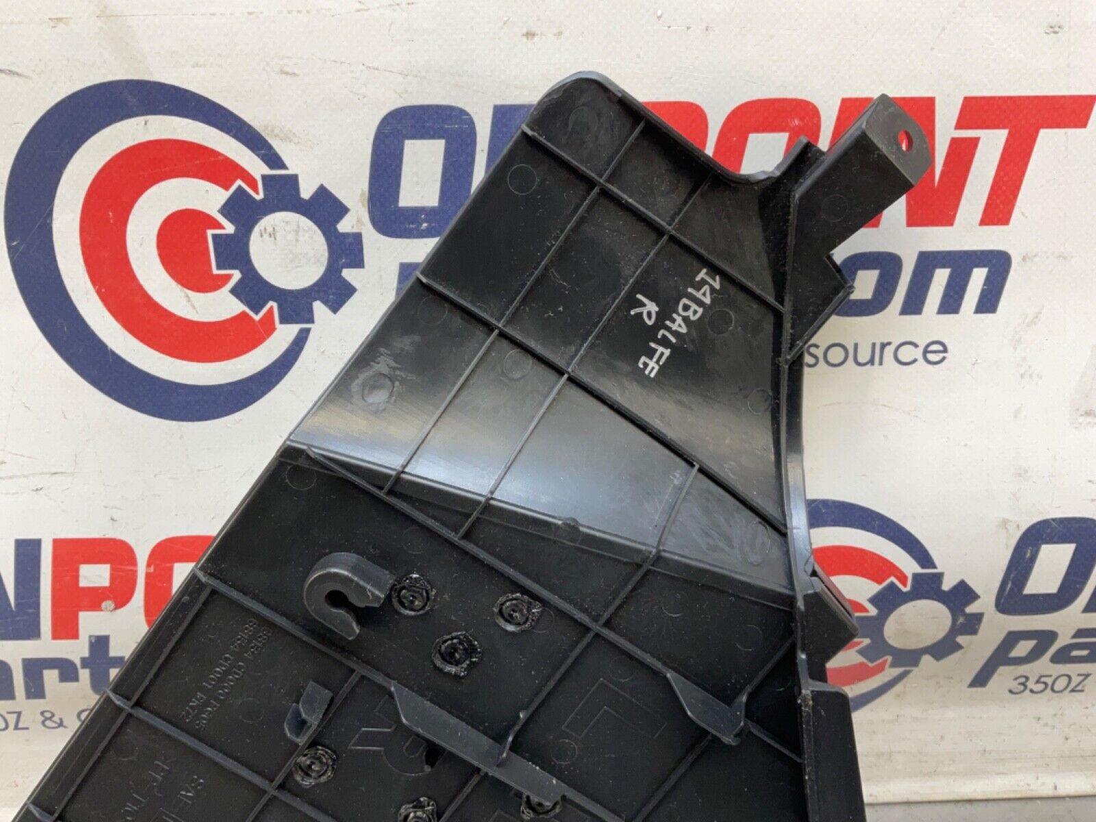 2004 Nissan Z33 350Z Passenger Center Console Knee Kick Panel 68134 OEM 14BALFE - On Point Parts Inc