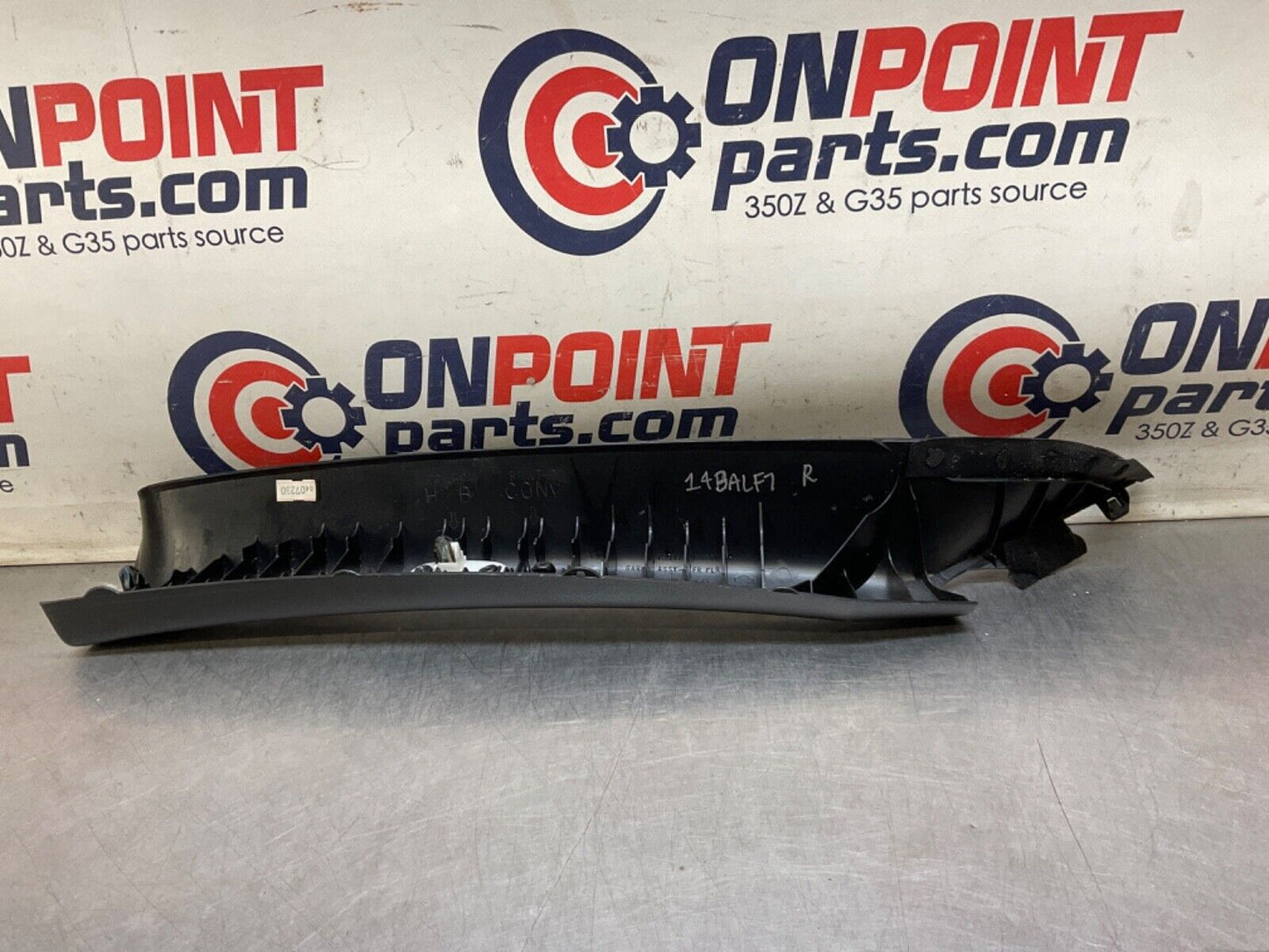 2004 Nissan Z33 350Z Passenger Right Interior A Pillar Trim 76911 OEM 14BALF7 - On Point Parts Inc