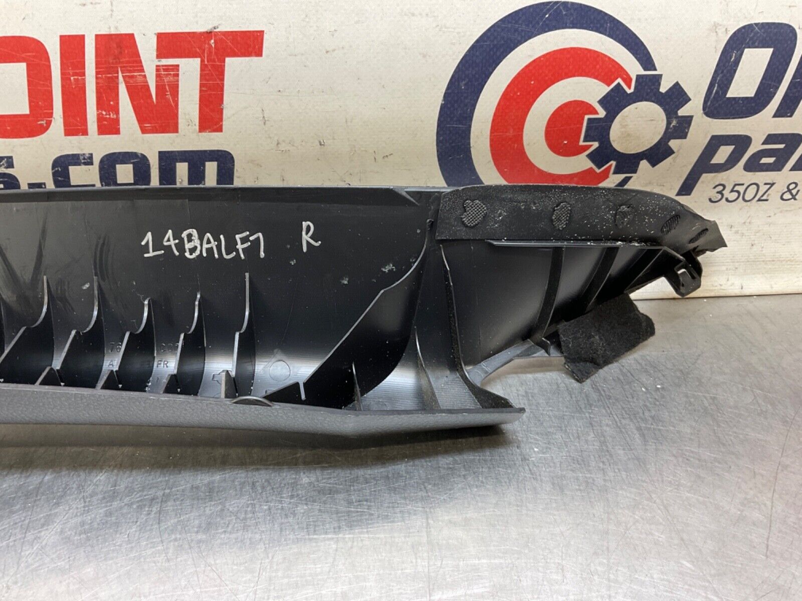 2004 Nissan Z33 350Z Passenger Right Interior A Pillar Trim 76911 OEM 14BALF7 - On Point Parts Inc