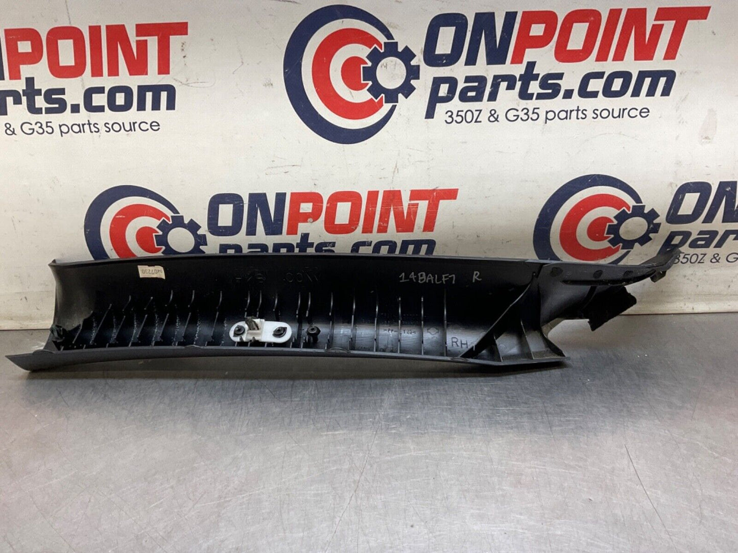 2004 Nissan Z33 350Z Passenger Right Interior A Pillar Trim 76911 OEM 14BALF7 - On Point Parts Inc