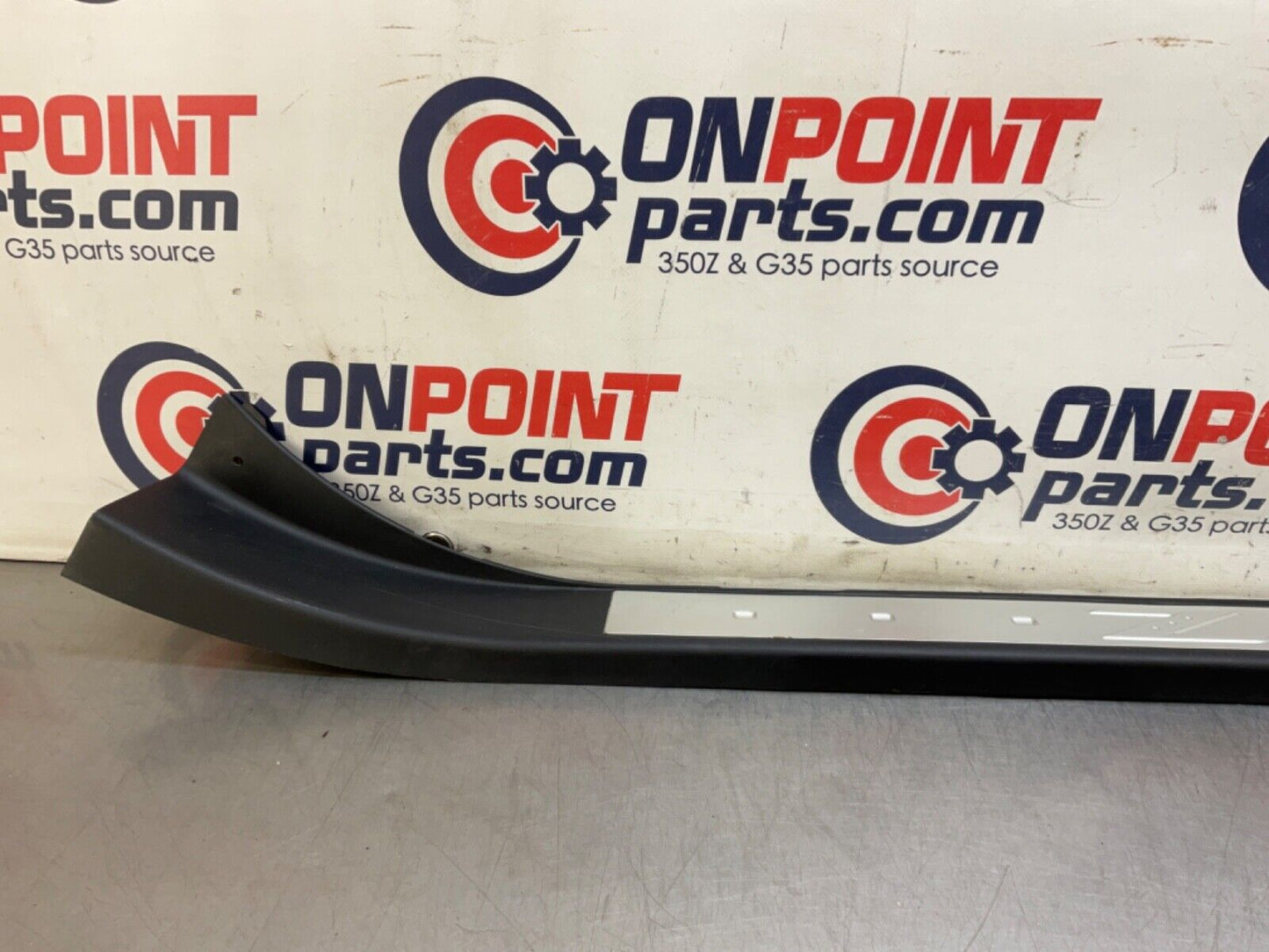 2004 Nissan Z33 350Z Passenger Right Door Threshold Kickplate Trim  OEM 14BALF7 - On Point Parts Inc