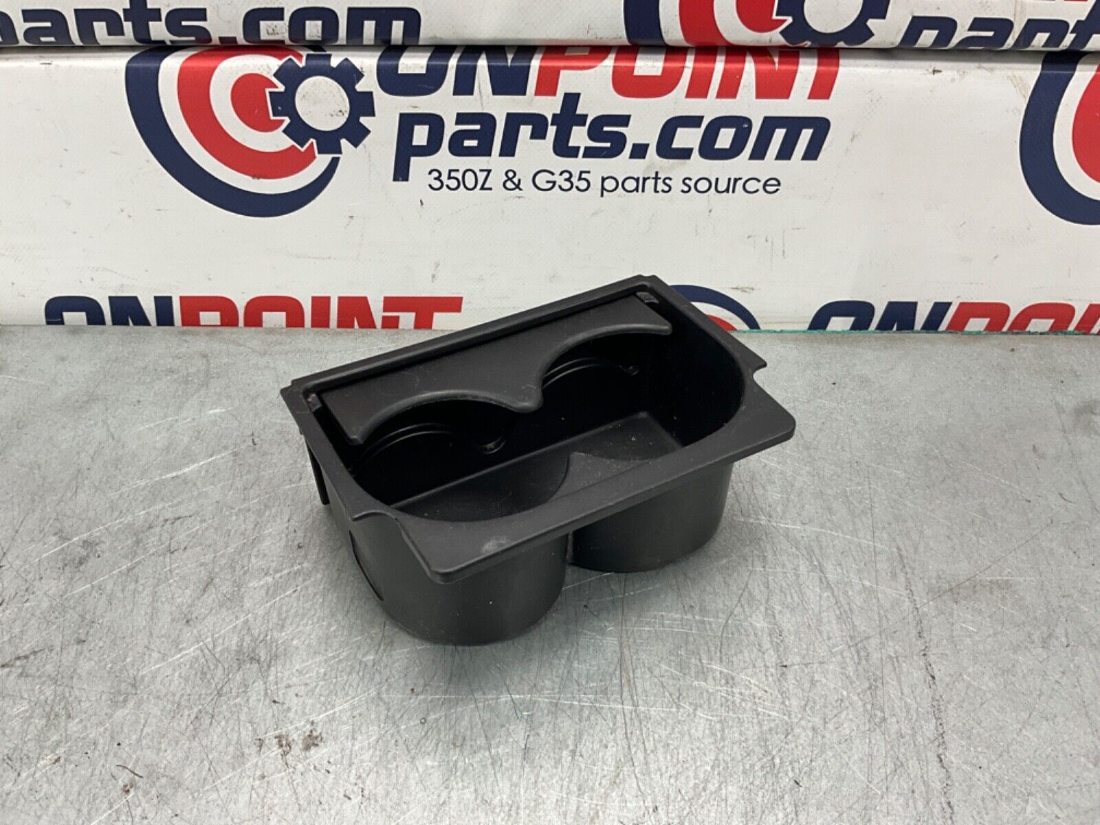 2004 Nissan Z33 350Z Center Console Cupholder Insert OEM 14BALFC - On Point Parts Inc