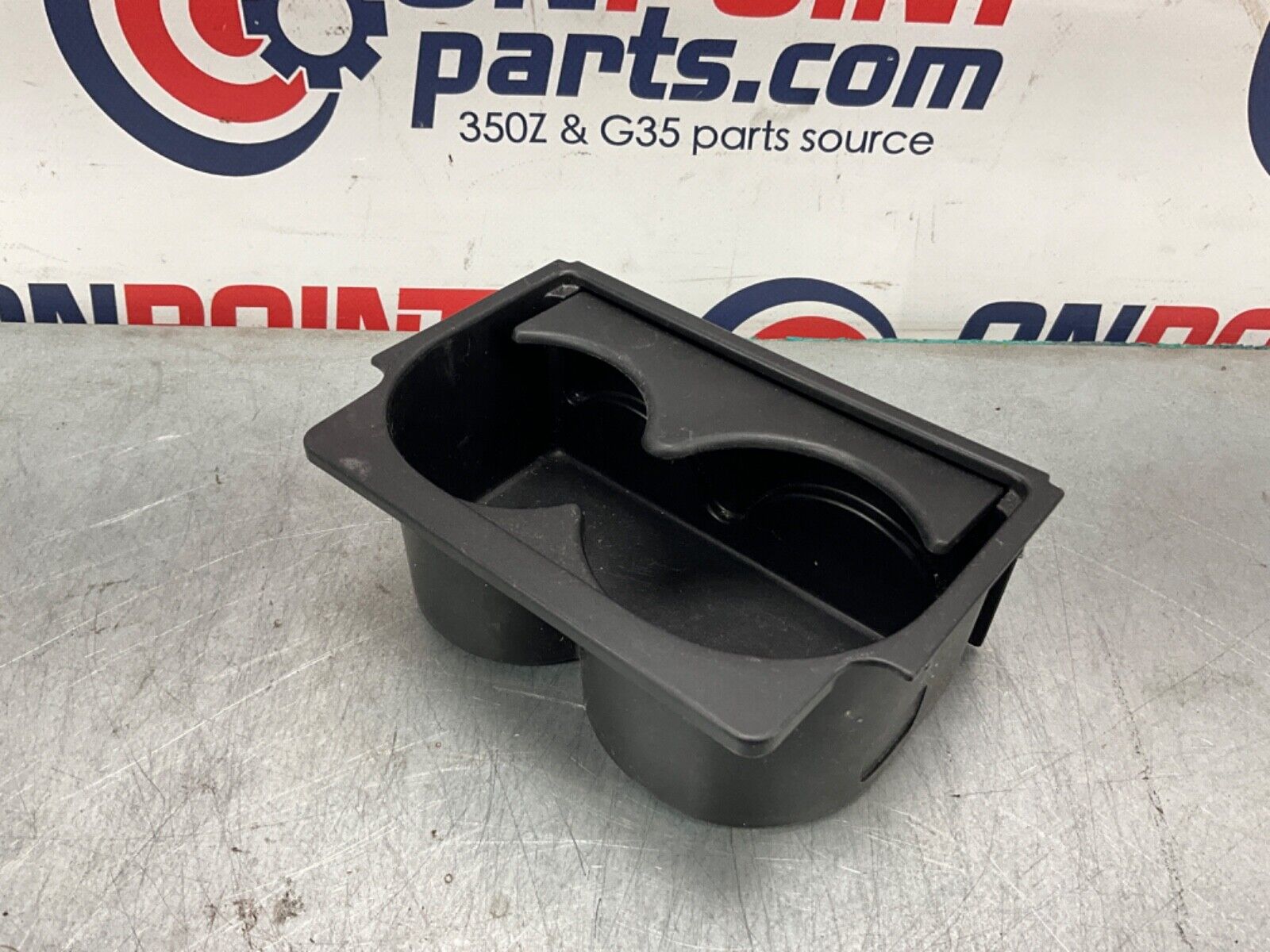 2004 Nissan Z33 350Z Center Console Cupholder Insert OEM 14BALFC - On Point Parts Inc