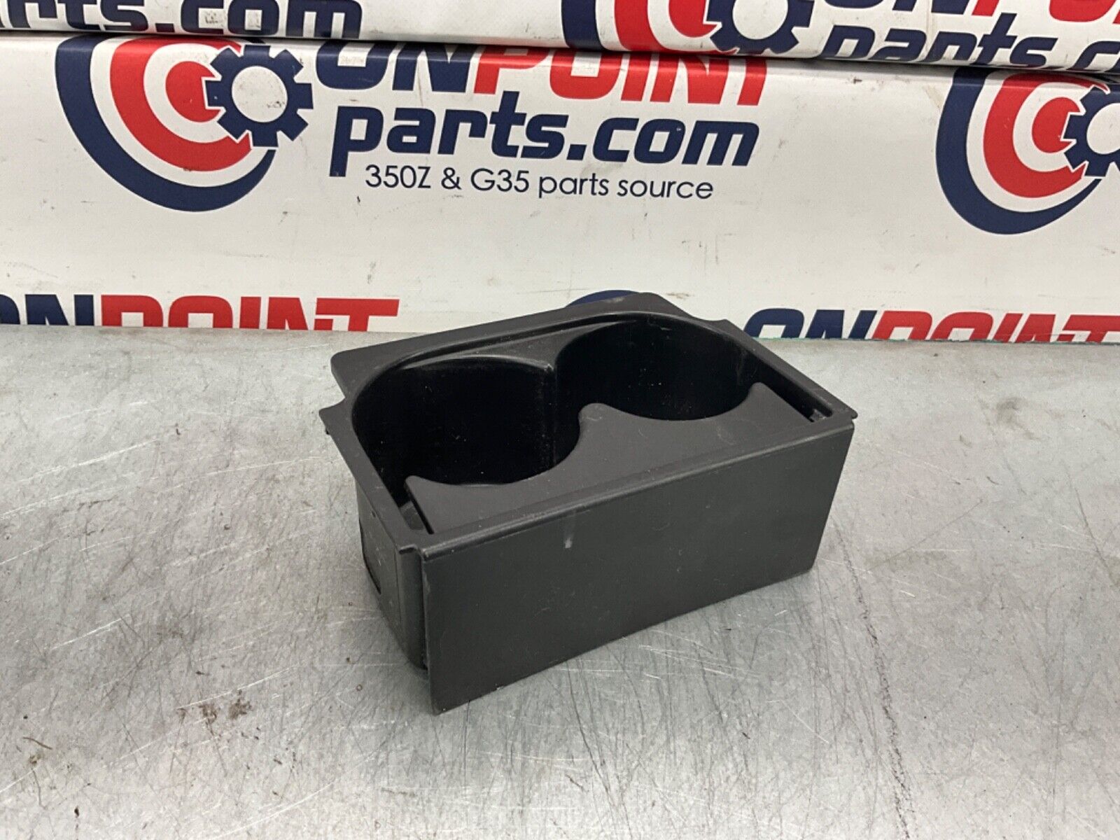 2004 Nissan Z33 350Z Center Console Cupholder Insert OEM 14BALFC - On Point Parts Inc