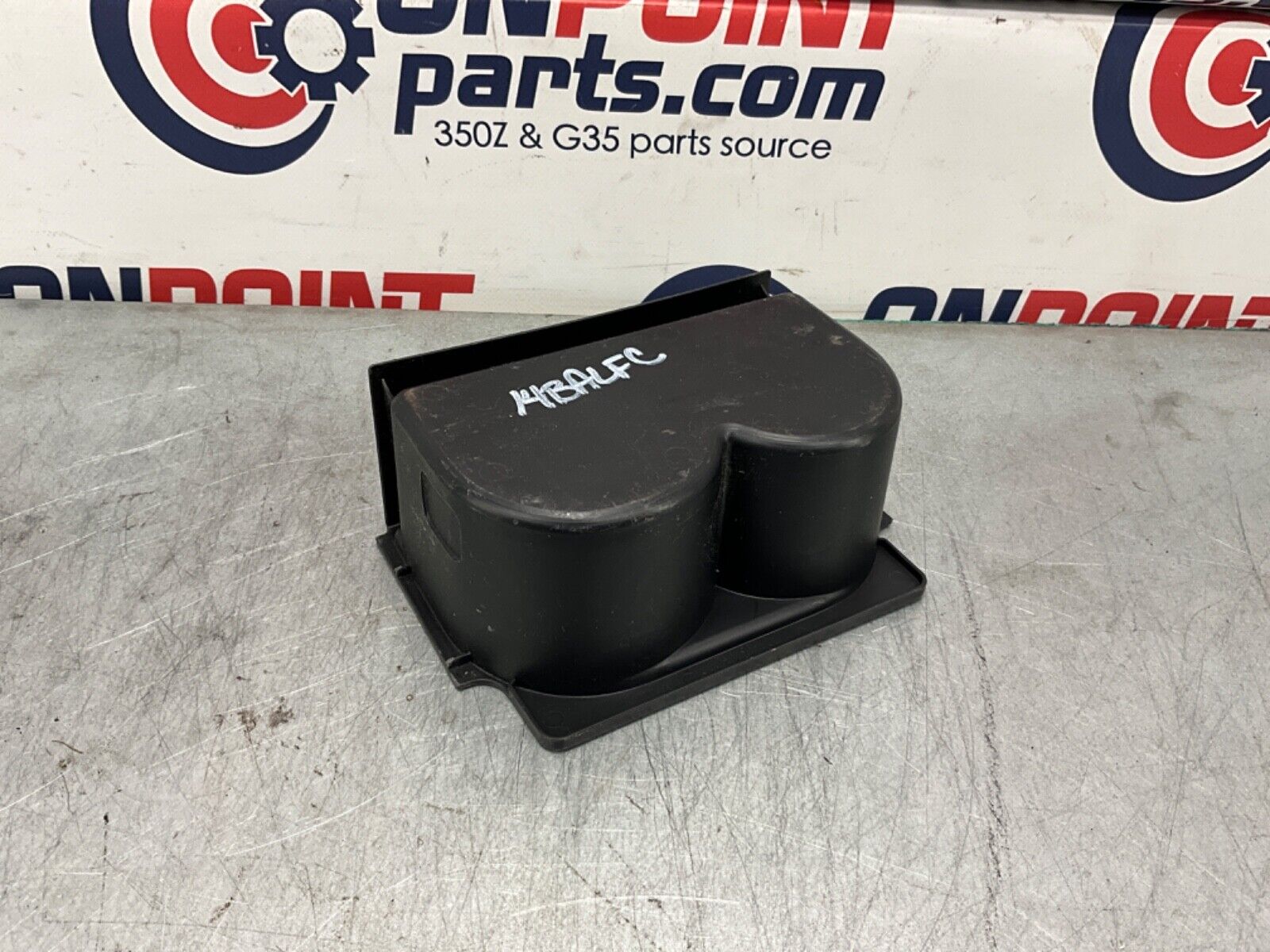 2004 Nissan Z33 350Z Center Console Cupholder Insert OEM 14BALFC - On Point Parts Inc
