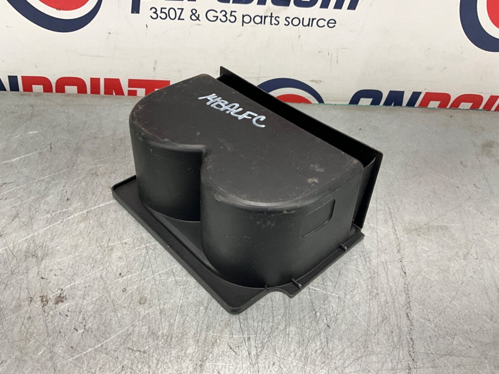 2004 Nissan Z33 350Z Center Console Cupholder Insert OEM 14BALFC - On Point Parts Inc