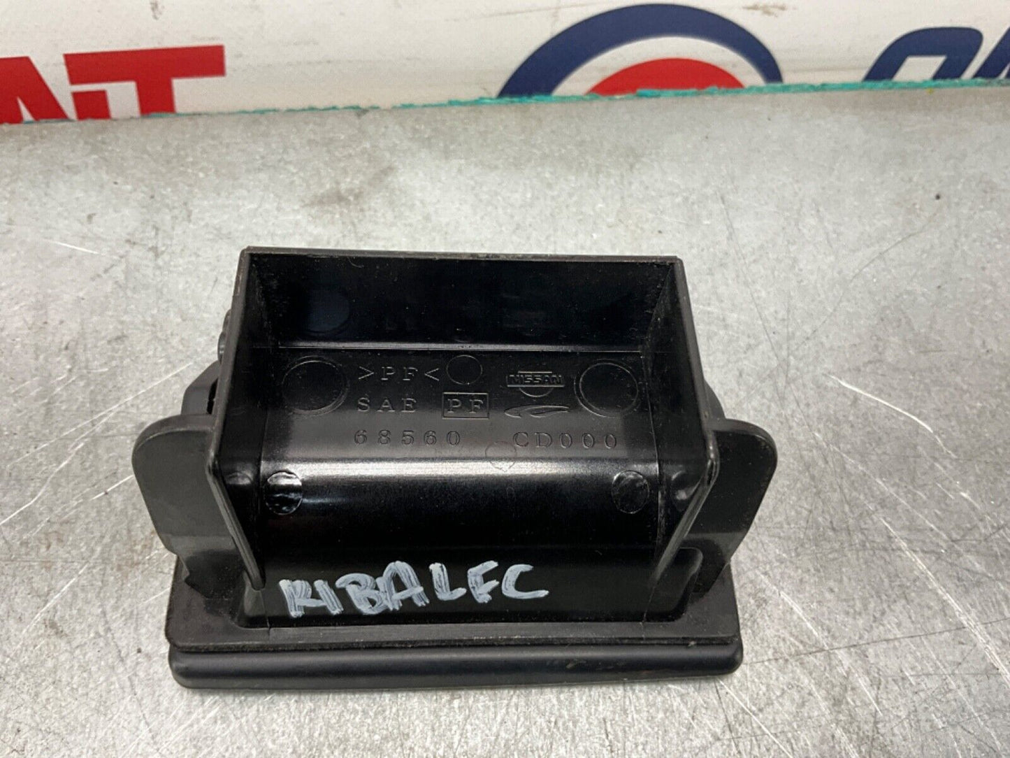 2004 Nissan Z33 350Z Center Console Coin Tray Insert OEM 14BALFC - On Point Parts Inc