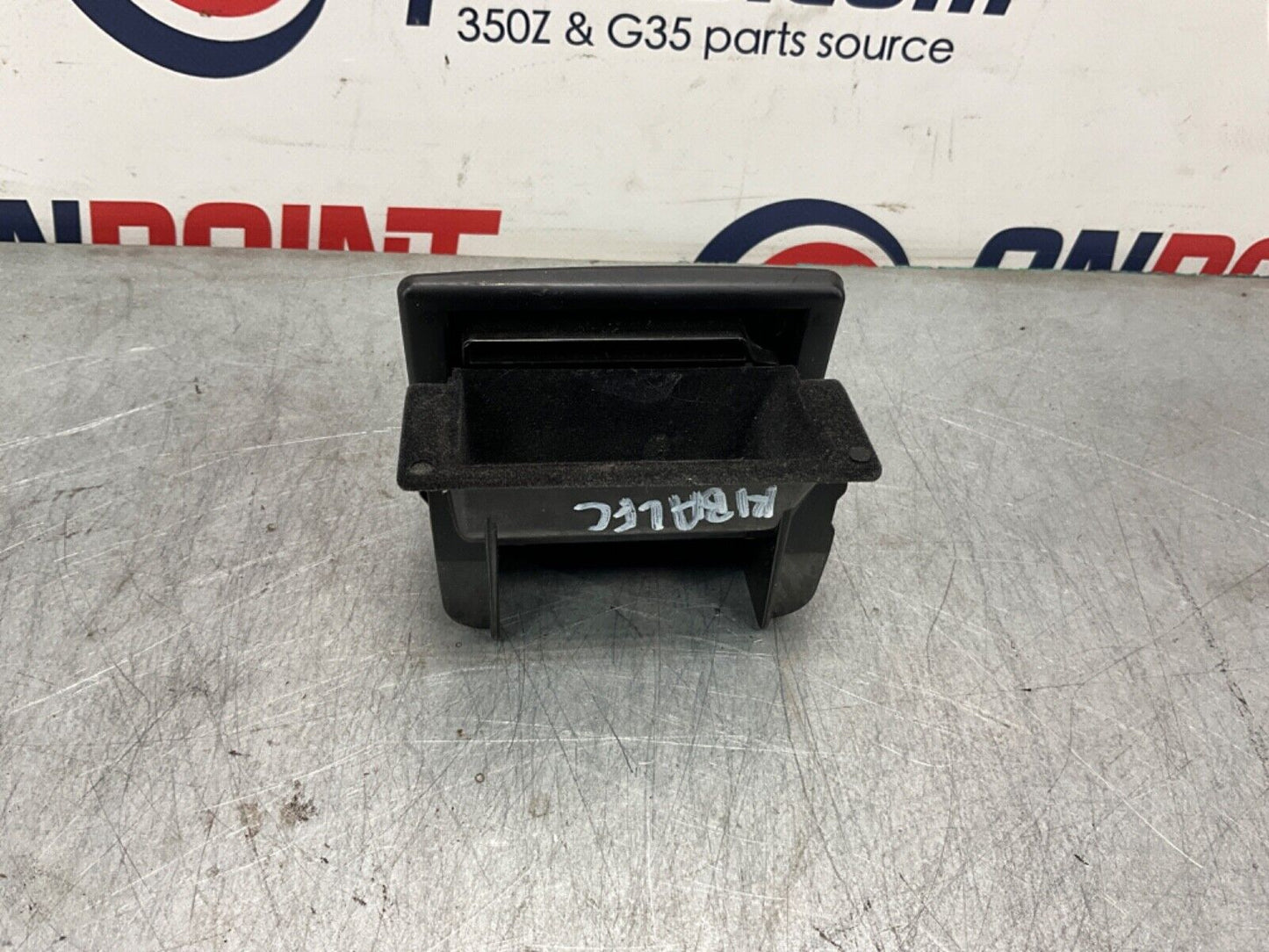 2004 Nissan Z33 350Z Center Console Coin Tray Insert OEM 14BALFC - On Point Parts Inc