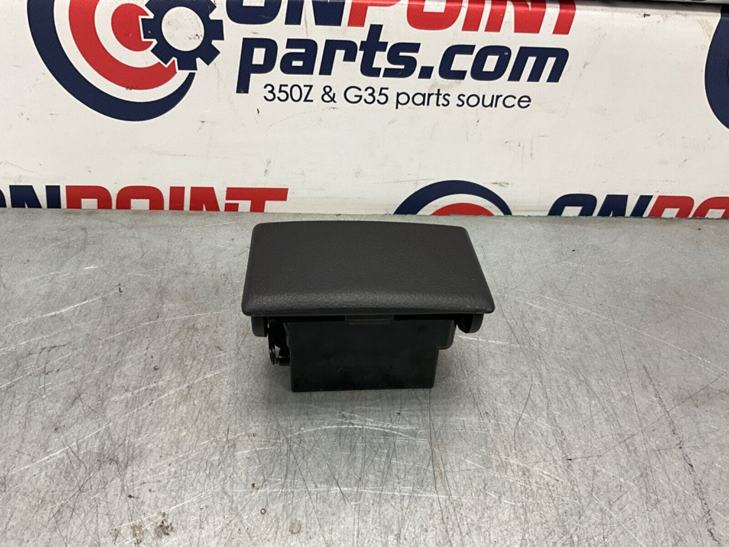 2004 Nissan Z33 350Z Center Console Coin Tray Insert OEM 14BALFC - On Point Parts Inc