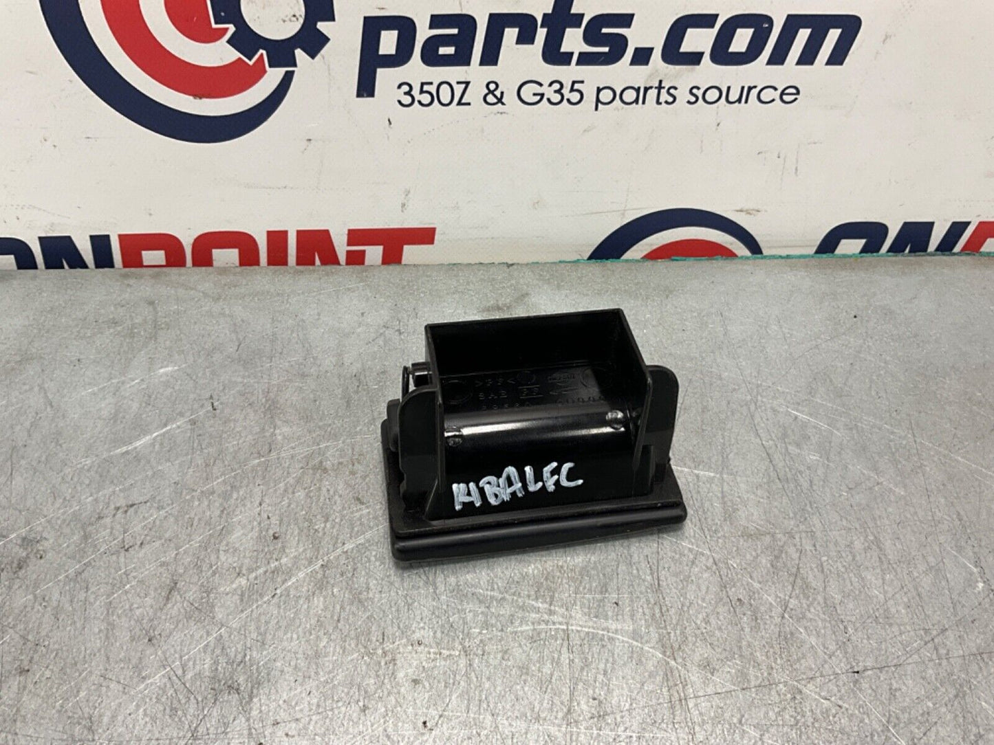 2004 Nissan Z33 350Z Center Console Coin Tray Insert OEM 14BALFC - On Point Parts Inc