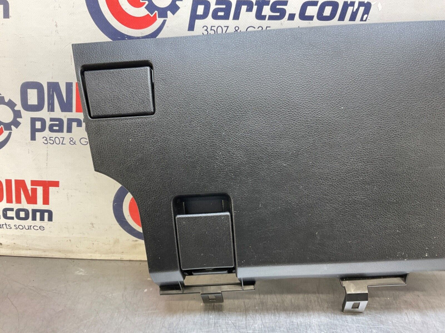 2004Nissan Z33 350Z Passenger Lower Dash Panel with Cup Holder 68108 OEM 14BALF7 - On Point Parts Inc